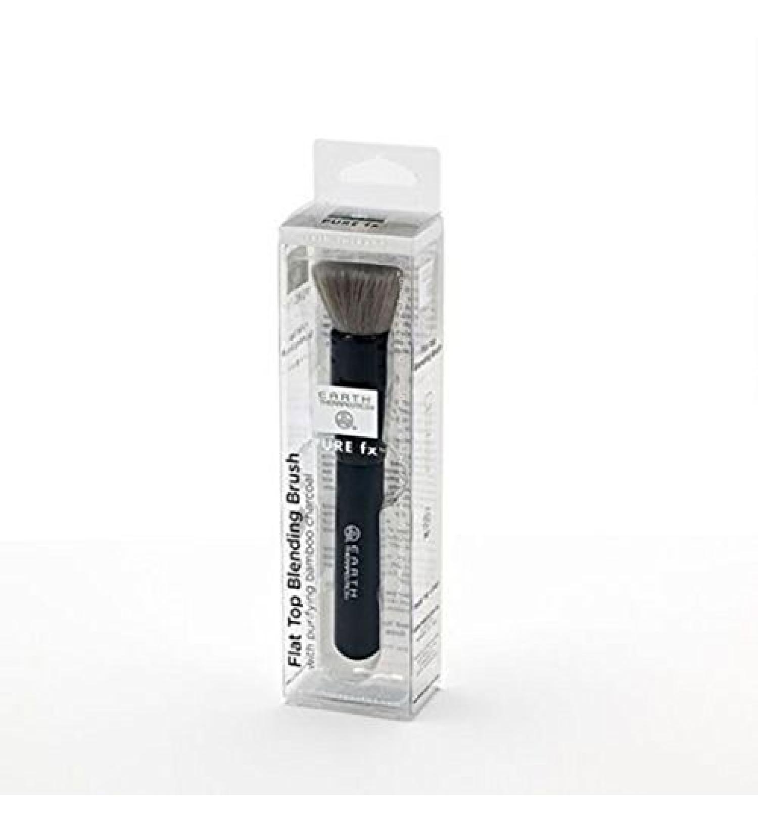 EARTH THERAPEUTICS PUREFX CHARCOAL FLAT TOP BLENDING BRUSH