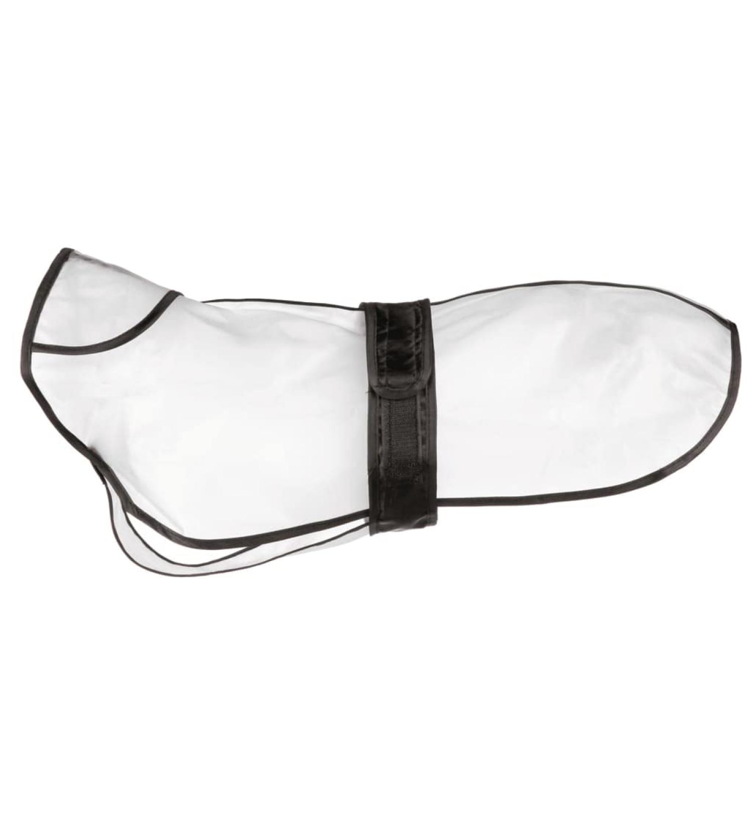 Trixie Tarbes Transparent Black Raincoat for Dogs - 46 cm - 5 ml Pack | International Shipping Available - Buy Online on SooperMarket.com