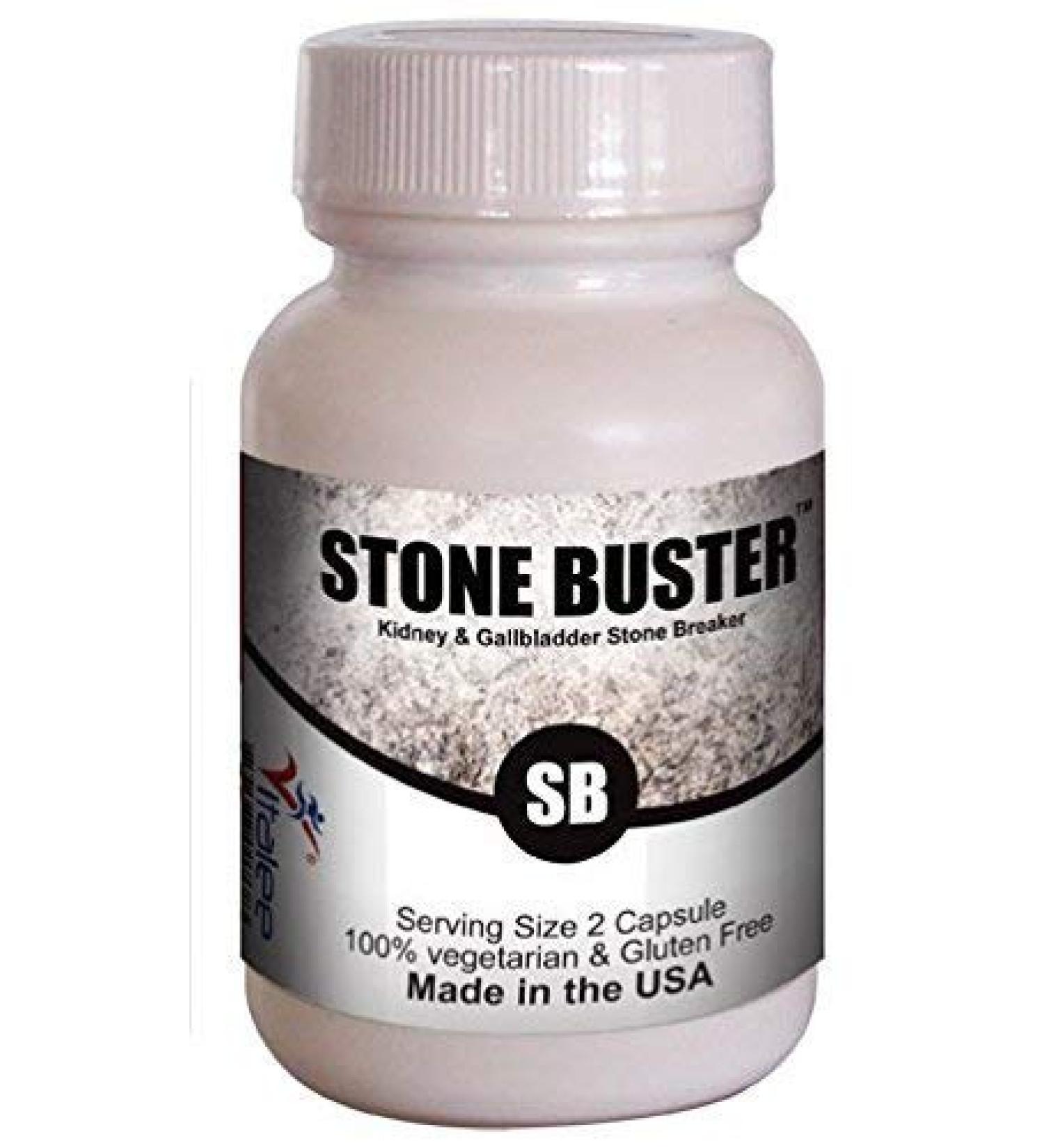 Stone Buster Capsules - Natural Relief for Renal Calculi, Gallbladder, Kidney Pain & Hematuria - 60 Count - Buy Online on SooperMarket.com
