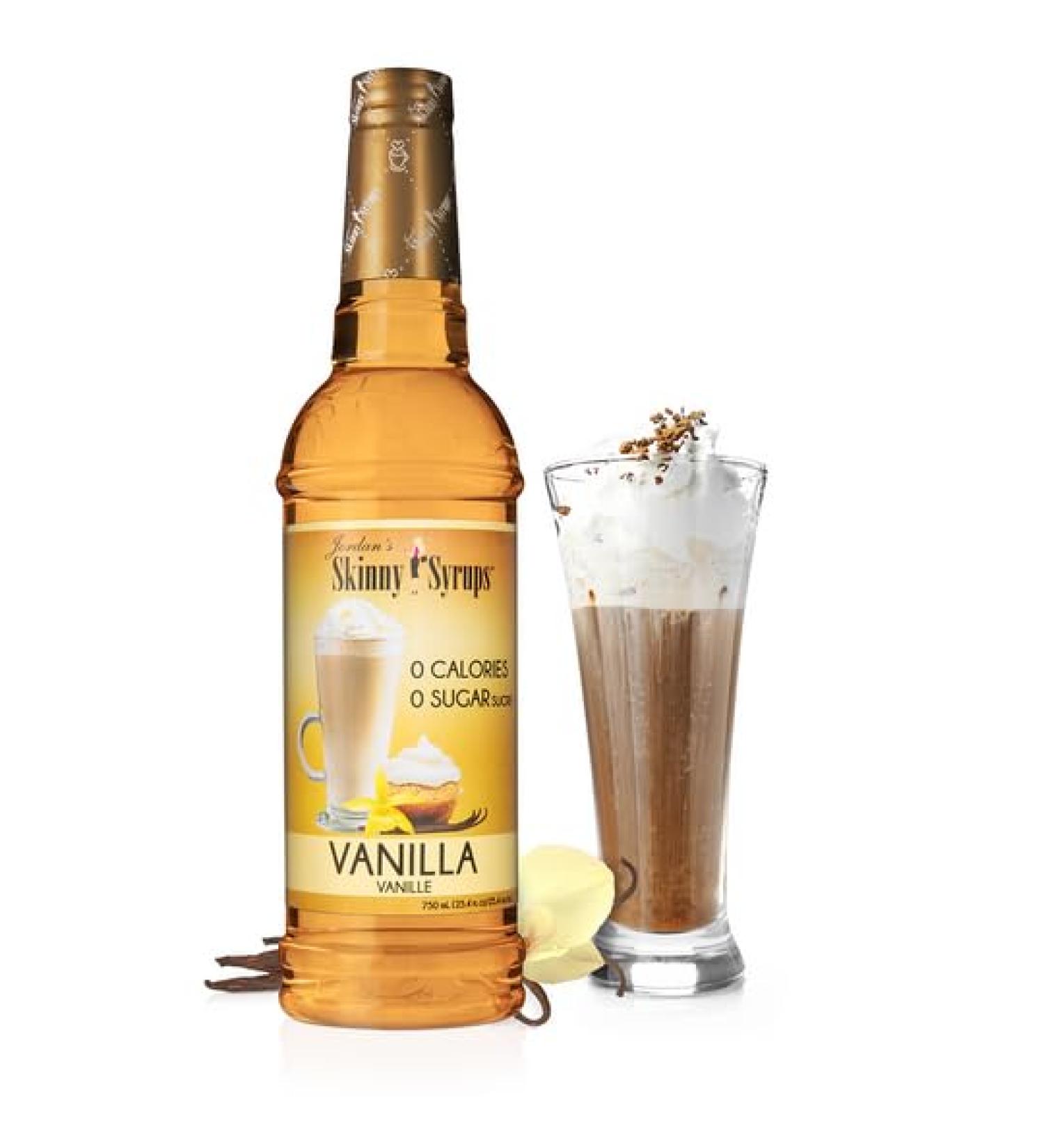 Jordan's Skinny Syrups 0 Calories | 0 Sugar | Vanilla Syrups 750mL - Buy Online on SooperMarket.com