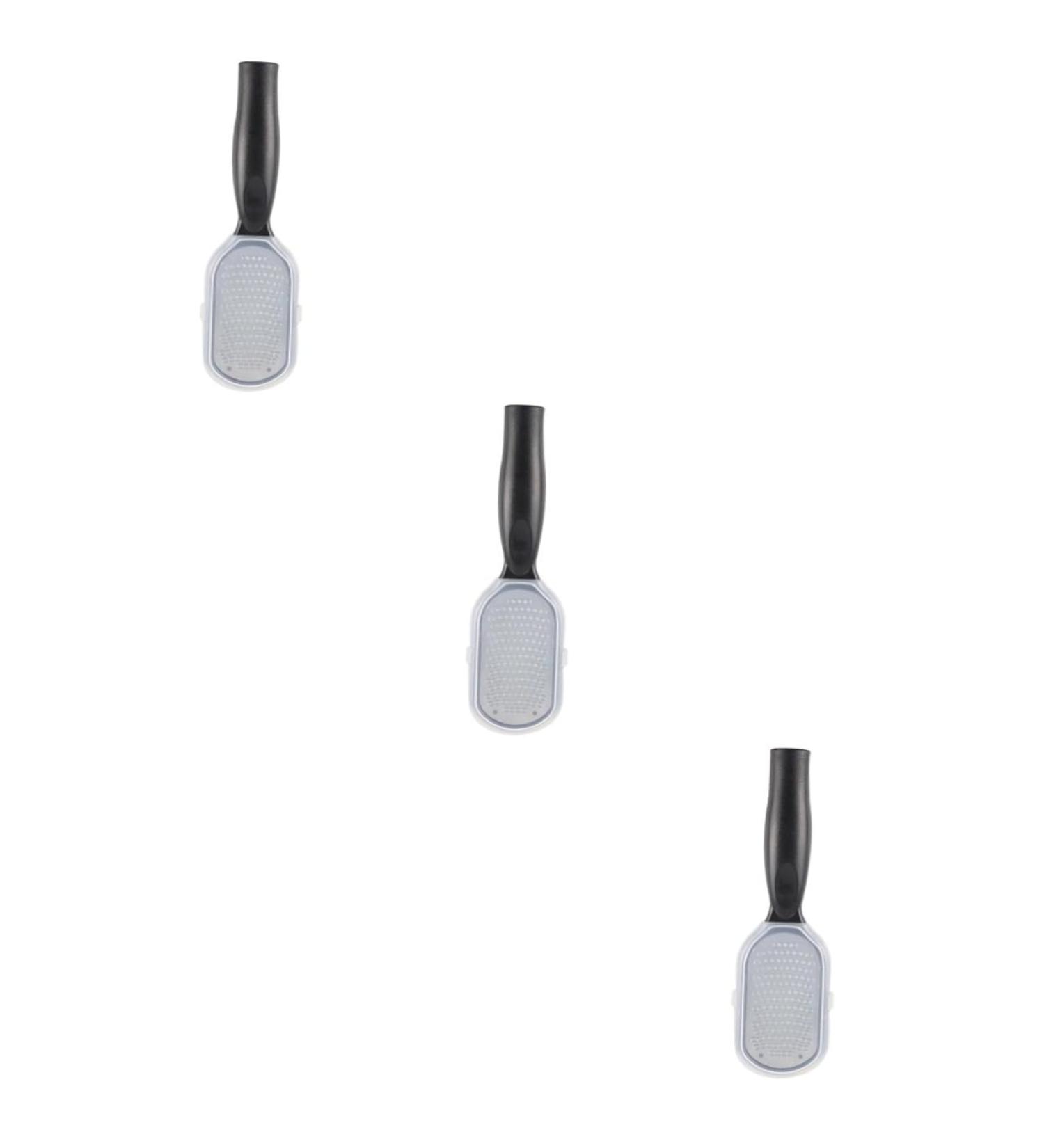 FRCOLOR 3 Pcs Exfoliator for Feet Foot Care Tool Foot Dead Skin Scraper Foot Foot Remover Metal Remover Exfoliating Scrub Scraping Tool Squeegee Foot Rubbing Board White with Cover - Buy Online on SooperMarket.com