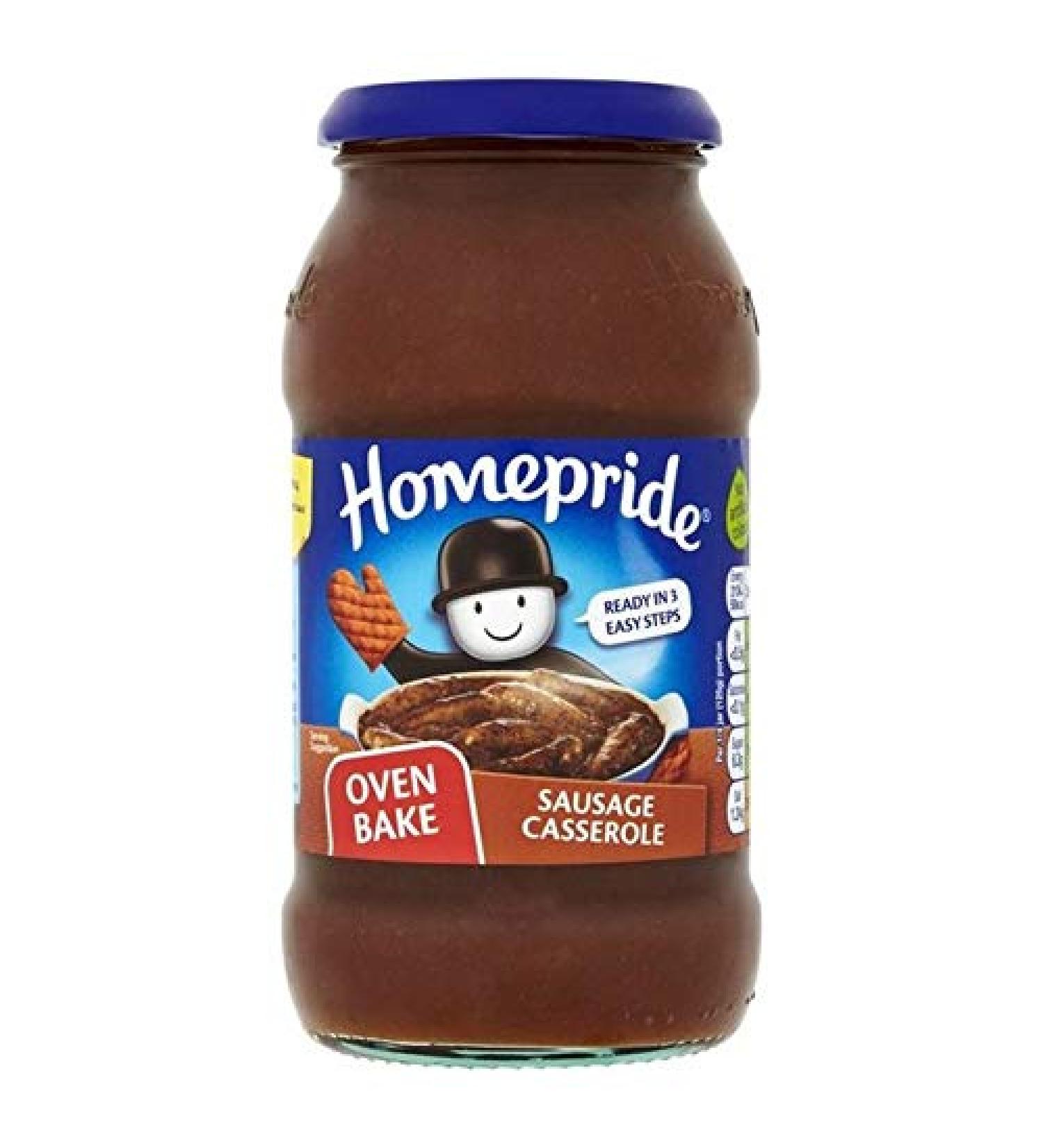 2X Homepride Sausage Casserole Cooking Sauce 500g