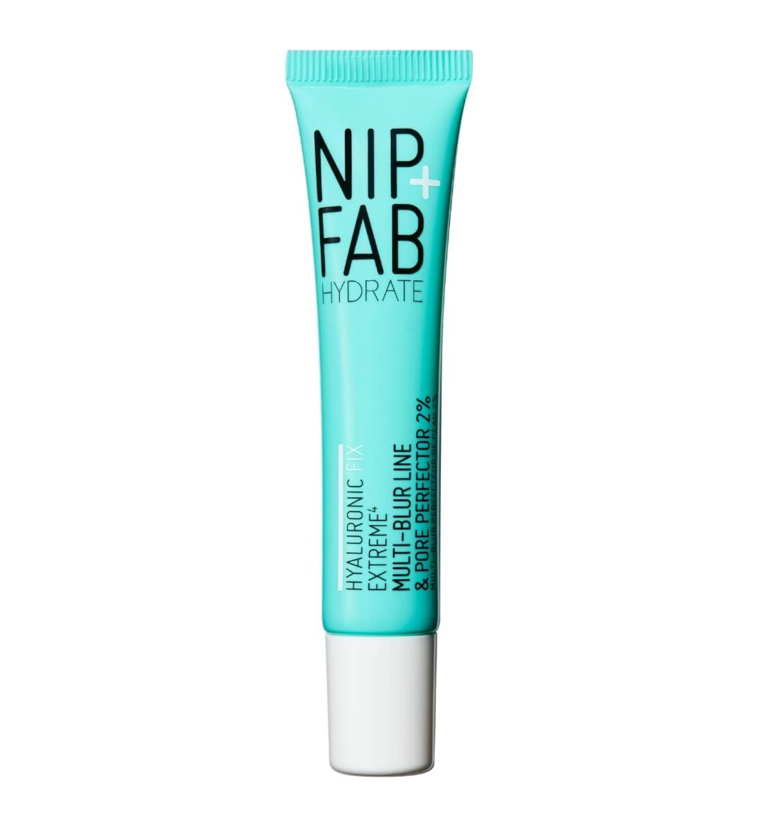 Nip+Fab Hyaluronic Fix Extreme 4 Multi-Blur Line & Pore Perfector Eye Cream 0.5 Fl Oz Instantly Smooth & Hydrate for Flawless Complexion