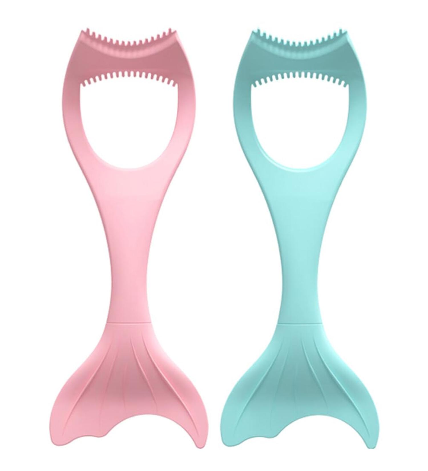 Cabilock 2pcs Mascara Brush Eyeshadow Brush Eye Brow Comb Lash Mascara Guide Lash Shield Eyelash Set - Buy Online on SooperMarket.com