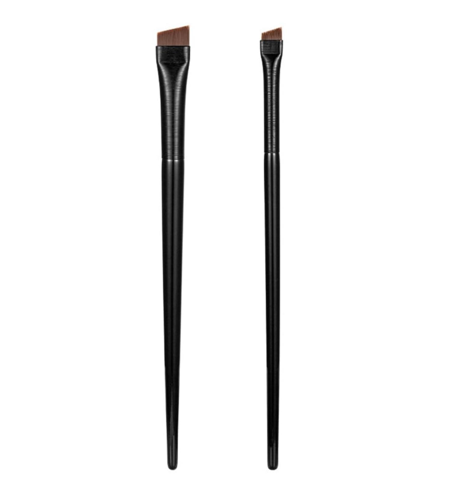 3 Sets of Premium Makeup Brushes - Angled Eyeliner & Ultra Fine Slanted Eyebrow Brushes for Precision Application - International Shipping Available - Buy Online on SooperMarket.com