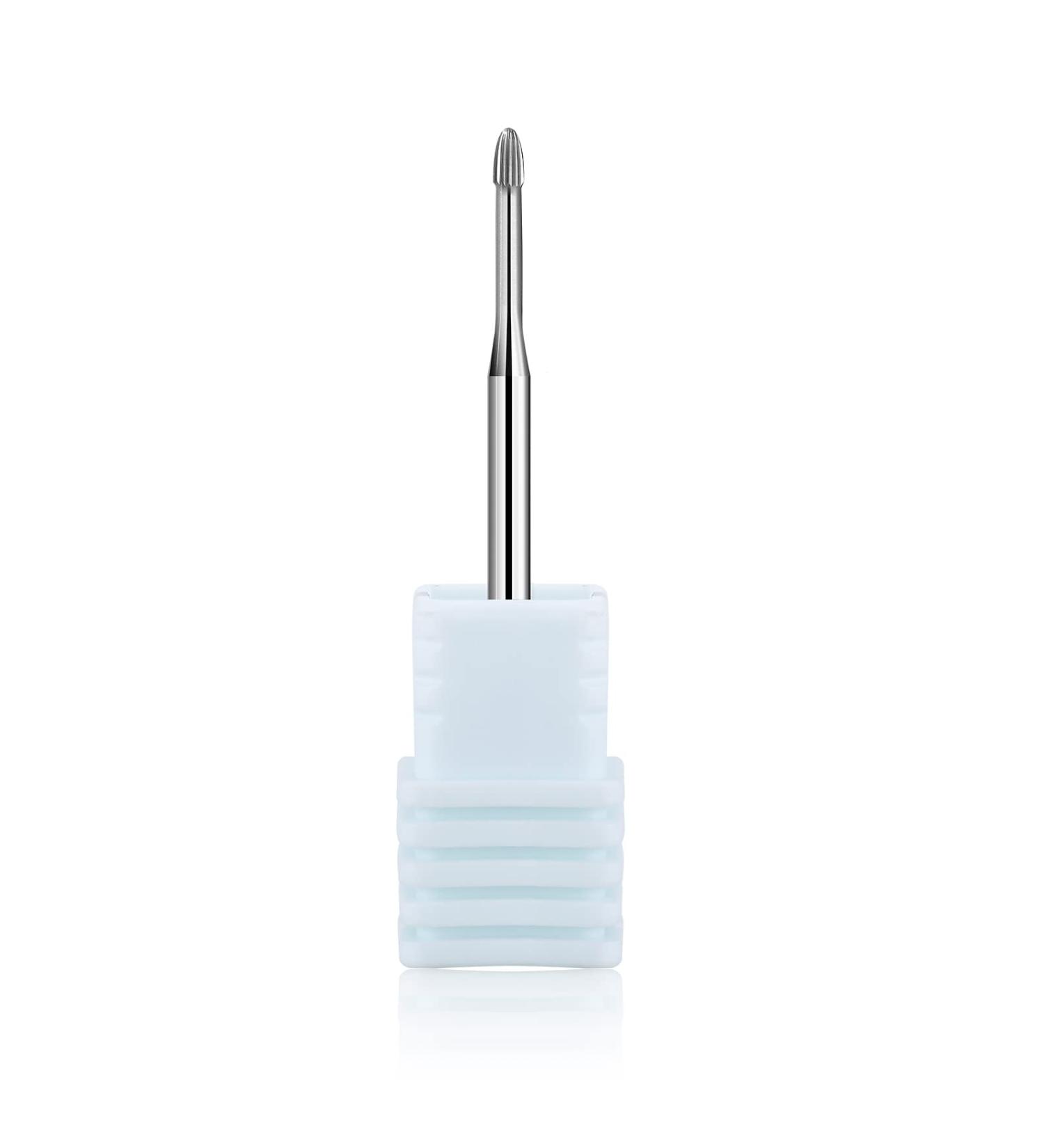 NMKL38 Tungsten Carbide Nail Drill Bits 3/32 - Cuticle Clean Burrs for Electric Nail File Machine | Manicure Tools for Salon - Buy Online on SooperMarket.com
