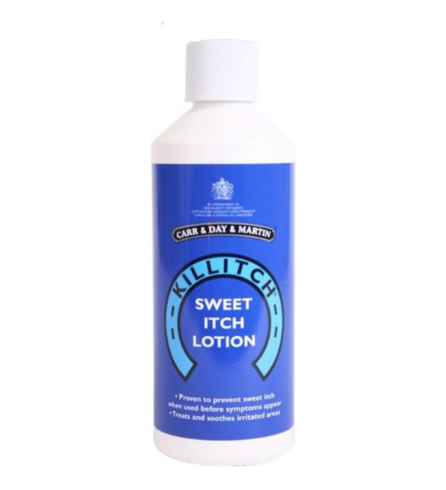 Carr & Day & Martin   Killitch   Clinically Proven To Prevent and Treat Summer Eczema. Resists the culicoides Mosquito that summer Eczema. 500 ml