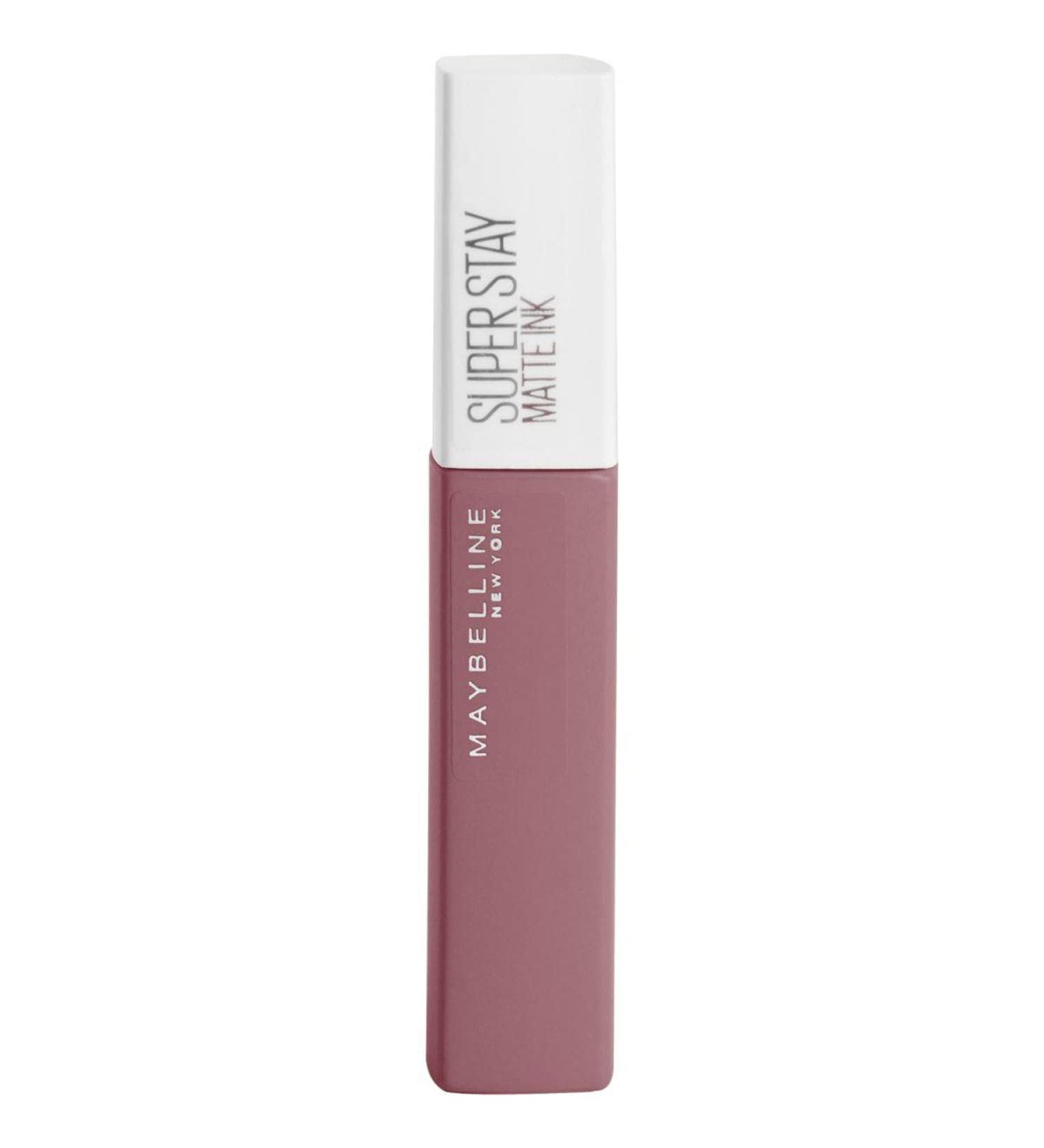 Maybelline New York Super Stay Matte Ink Pinks Lipstick 140 Soloist Taupe 26G No. 140 soloist 1 count (Pack of 1)