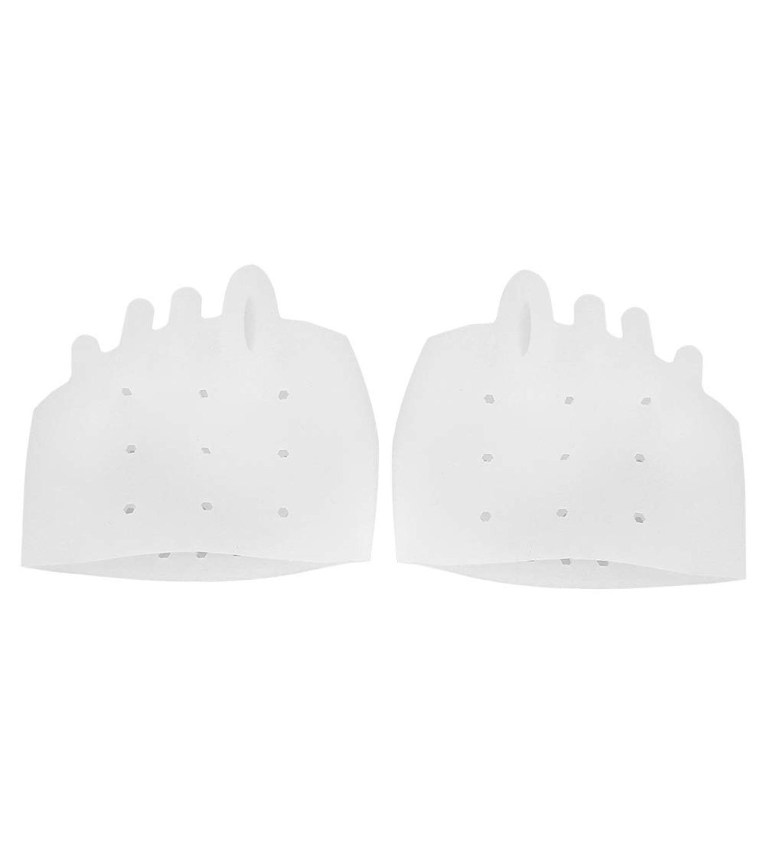 Silicone Bunion Straightener - Hallux Valgus Corrector & Toe Protector for Pain Relief | 1 Pair (White) - Buy Online on SooperMarket.com