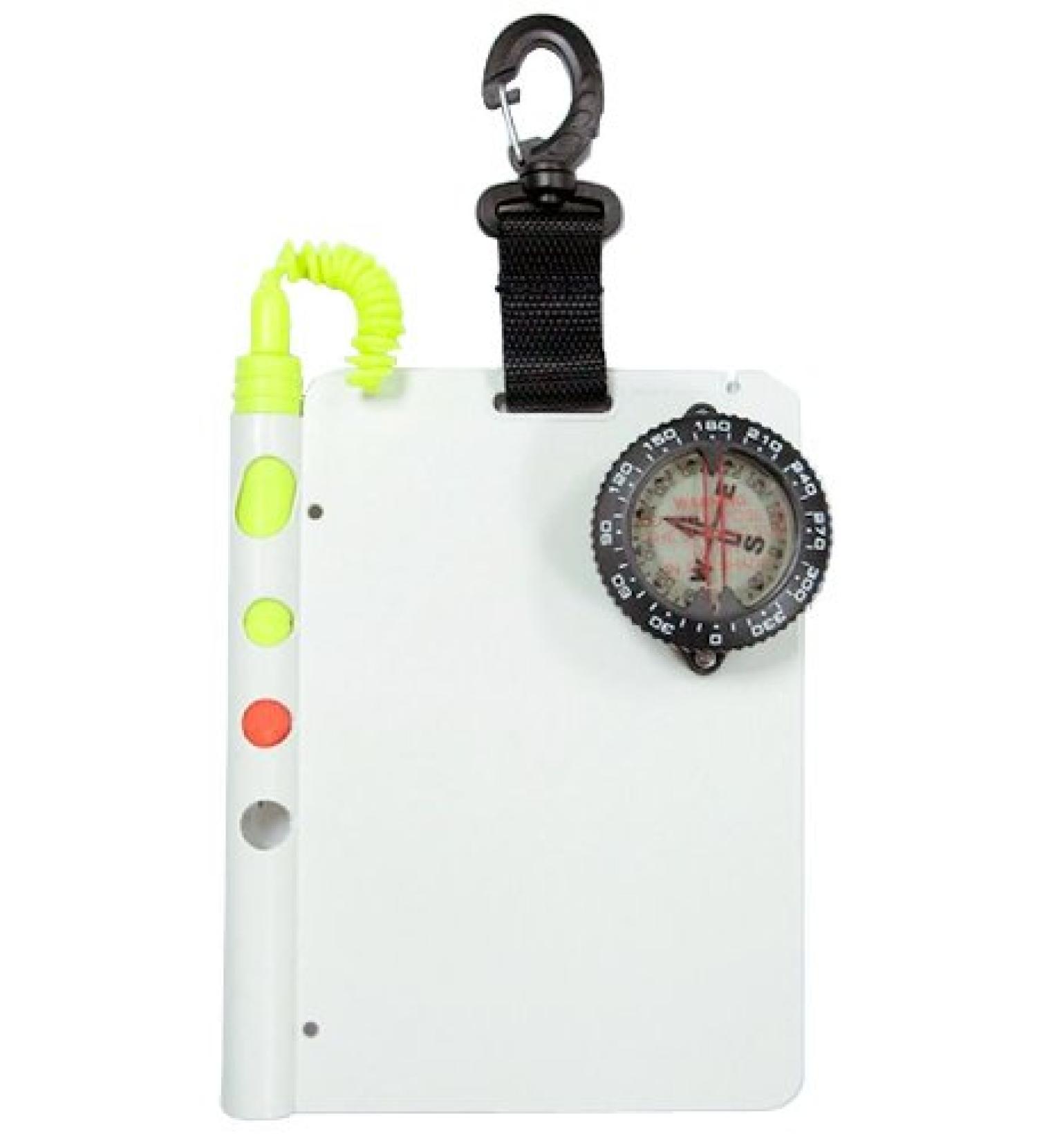 Storm Underwater Scuba Divers Writing Slate with Compass - Essential Tool for Underwater Navigation - Buy Online on SooperMarket.com