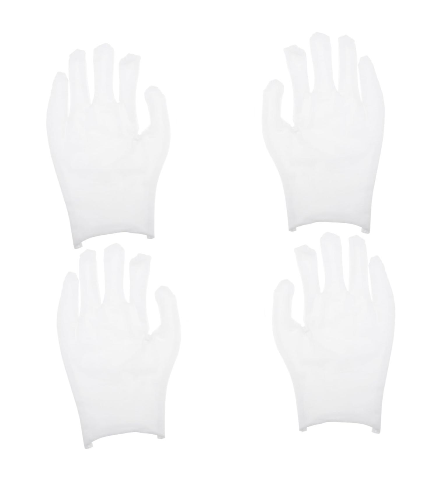 OSALADI 12pairs Gloves Paraffin Bath Mittens Christmas Santa Costume Santa Cosplay Costume Wax Bath Liners Paraffin Wax Liners Advanced Work Cotton Yarn White Labor Protection Cotton - Buy Online on SooperMarket.com
