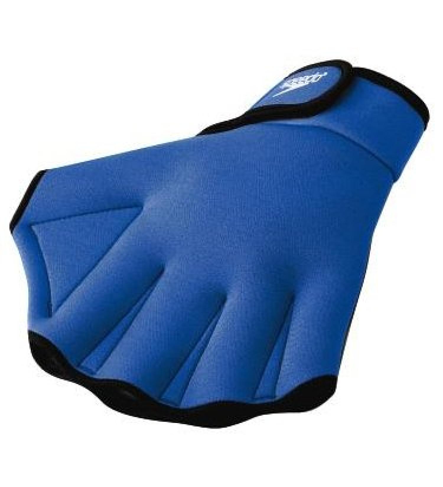 Speedo Aqua Fit Swim Training Gloves - Medium Royal Blue - Buy Online on SooperMarket.com