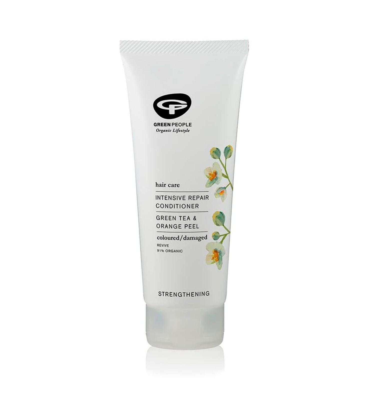 Green People Intensive Repair Conditioner 200ml - Natural & Organic Silicone-Free Hair Care for Colored & Dry Hair Vegan & Cruelty-Free - Buy Online on SooperMarket.com