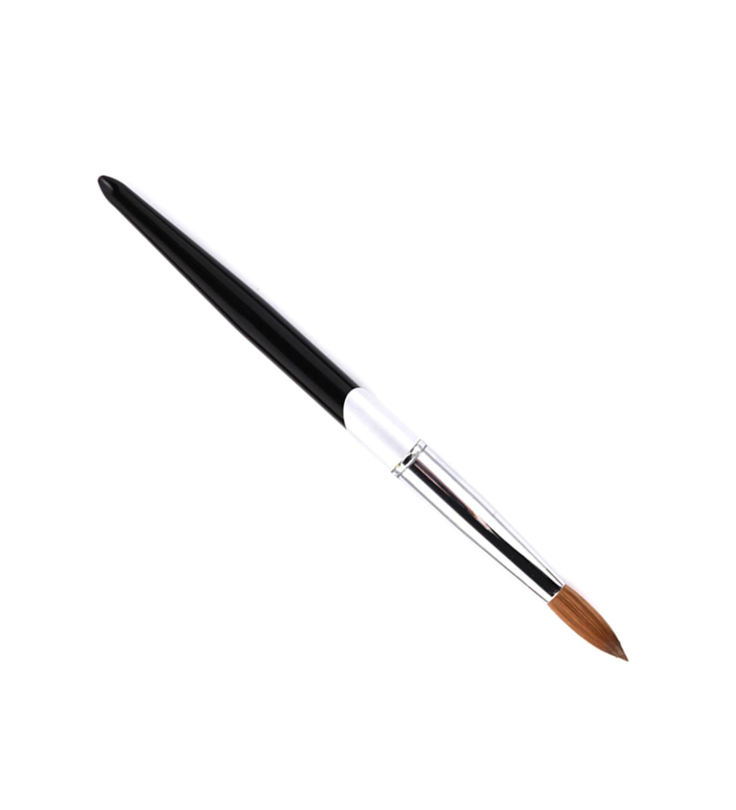Designer& Makeup Artist Manicure Tool 5 Size Nail Brush with PVC Box Kolinsky Hair Nail Art Pen # 12 - Buy Online on SooperMarket.com