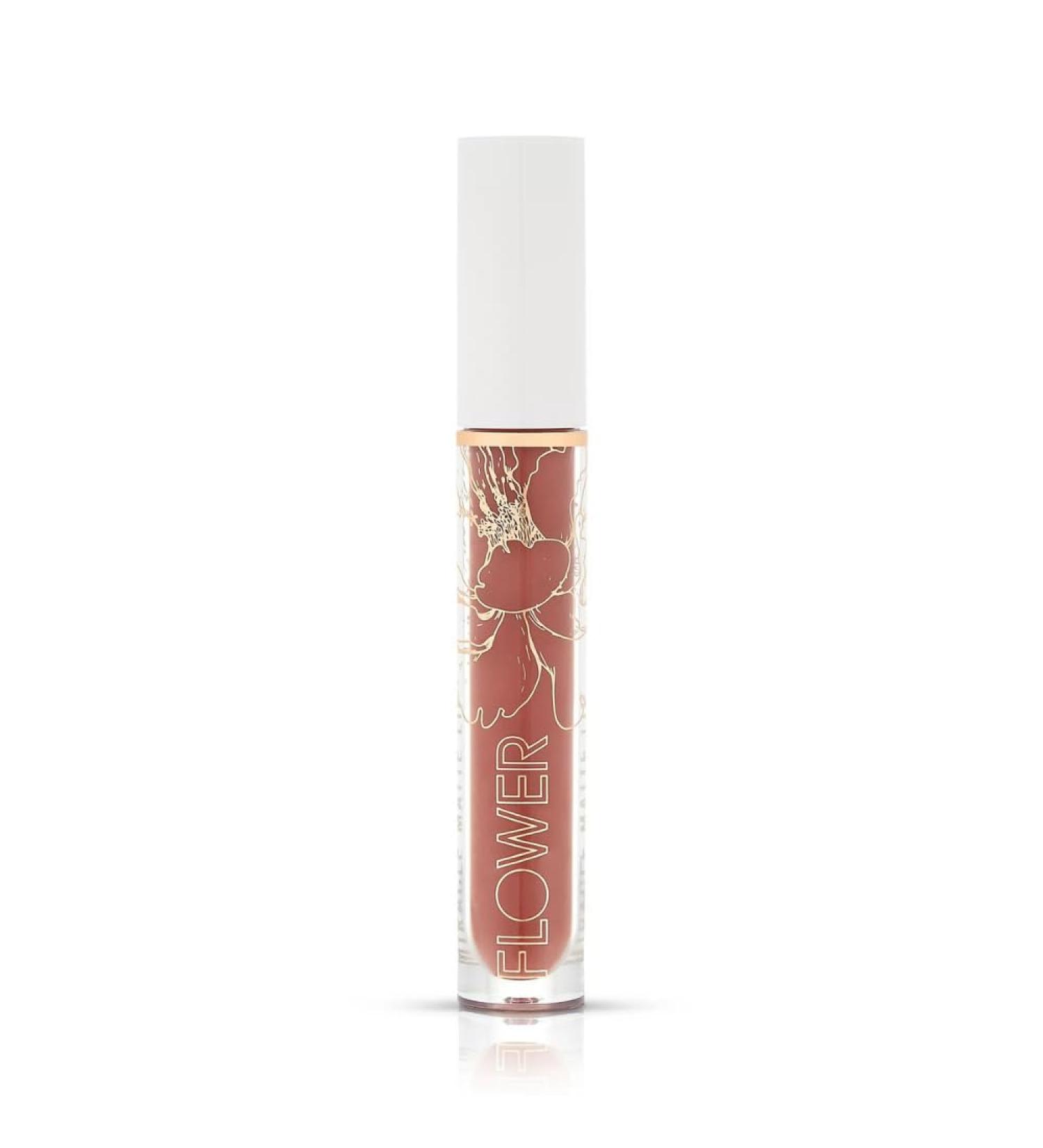 Flower Beauty Miracle Matte Liquid Lip Color - Vividly Bold & Creaseless Matte Lipstick in Bare Honey - Long-Lasting Comfortable All Day Wear - Buy Online on SooperMarket.com