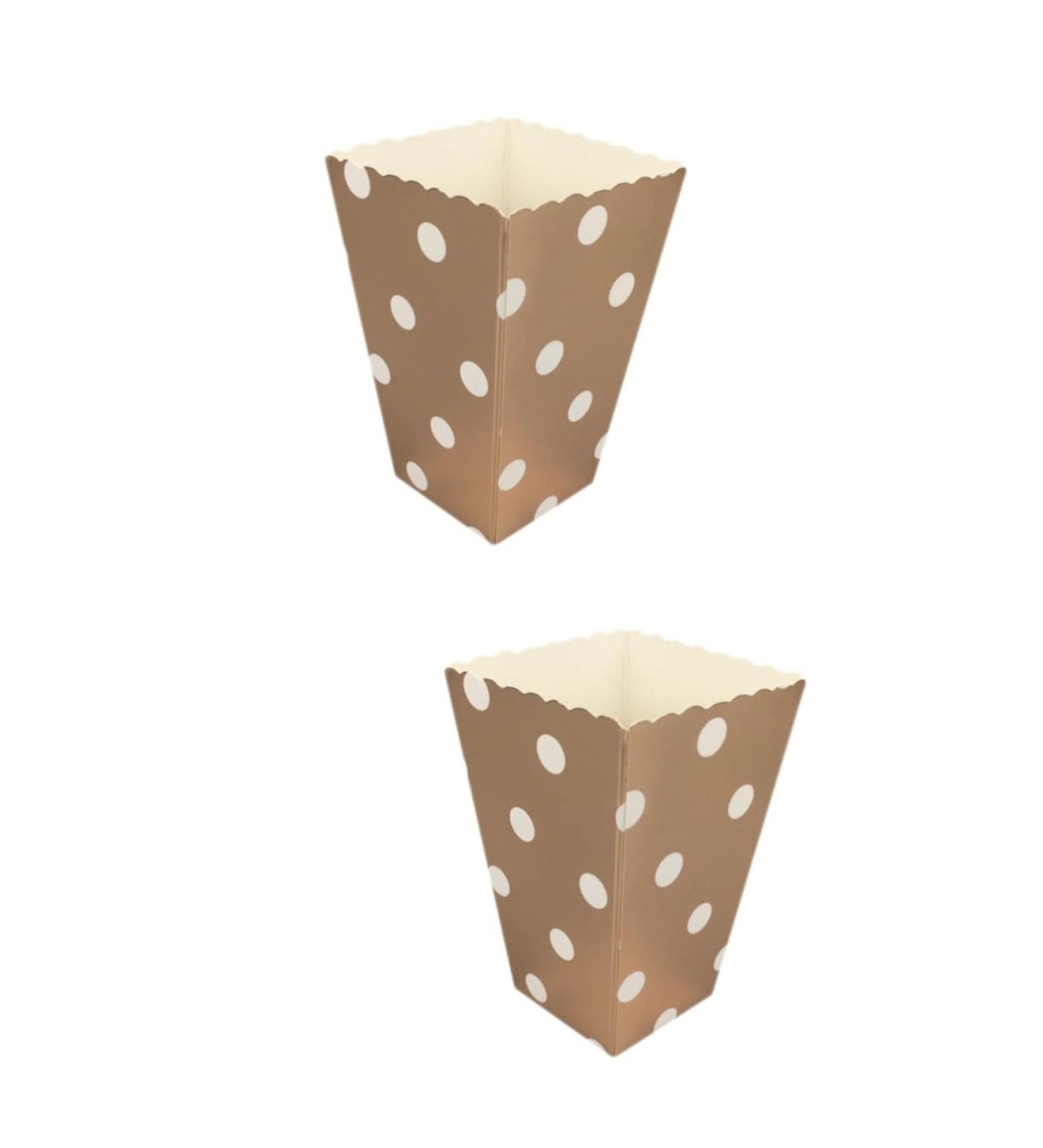 ABOOFAN 24 Pcs Popcorn Paper Boxes Popcorn Boxes Popcorn Favor Boxes Gift Box Sector 1 count (Pack of 1) As Shownx2pcs - Buy Online on SooperMarket.com
