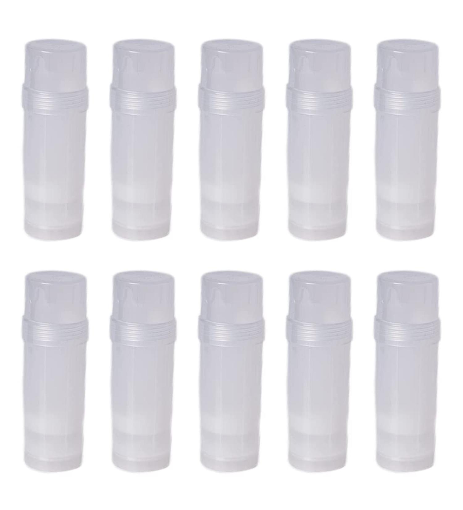 Empty Deodorant Containers Round BPA Deodorant Containers Clear Containers Plastic for Travel 60ML - Buy Online on SooperMarket.com