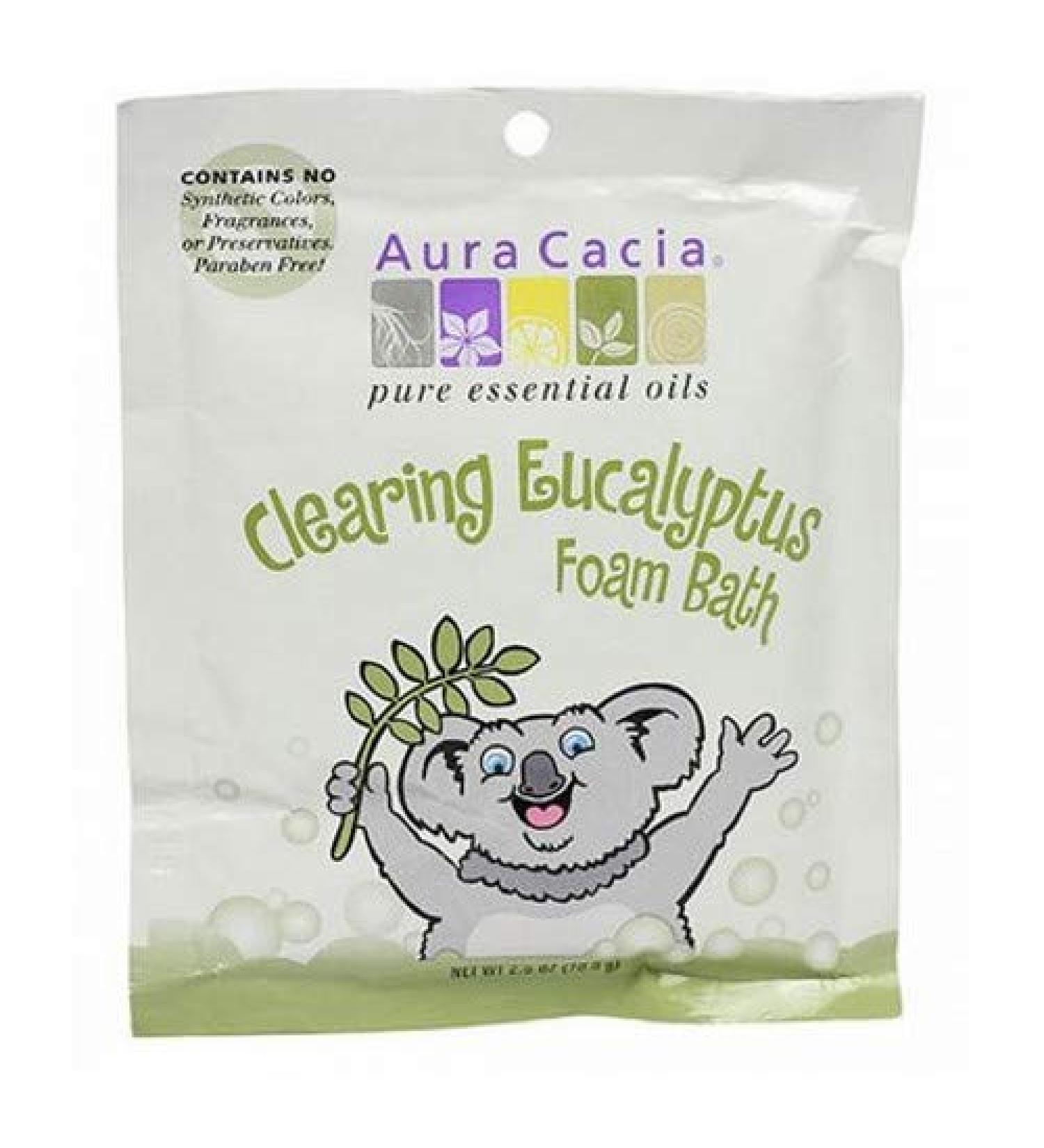 Aromatherapy Foam Bath Kids Clearing 2.5 Ounce By Aura Cacia