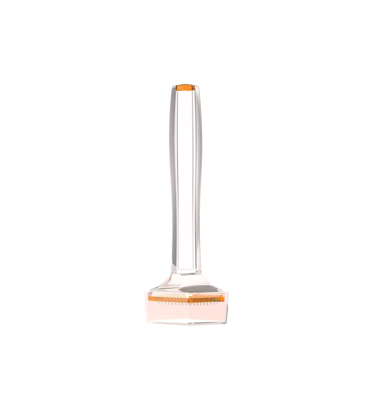 Derma Stamp for Beard and Hair Growth INCELLICE Dermastamp 1.5mm 80 Titanium Microneedling Stamp Individual Golden Needles for Face Body Skin Care Improve Essence Absorption 80 Pins Stamp-1.5mm - Buy Online on SooperMarket.com