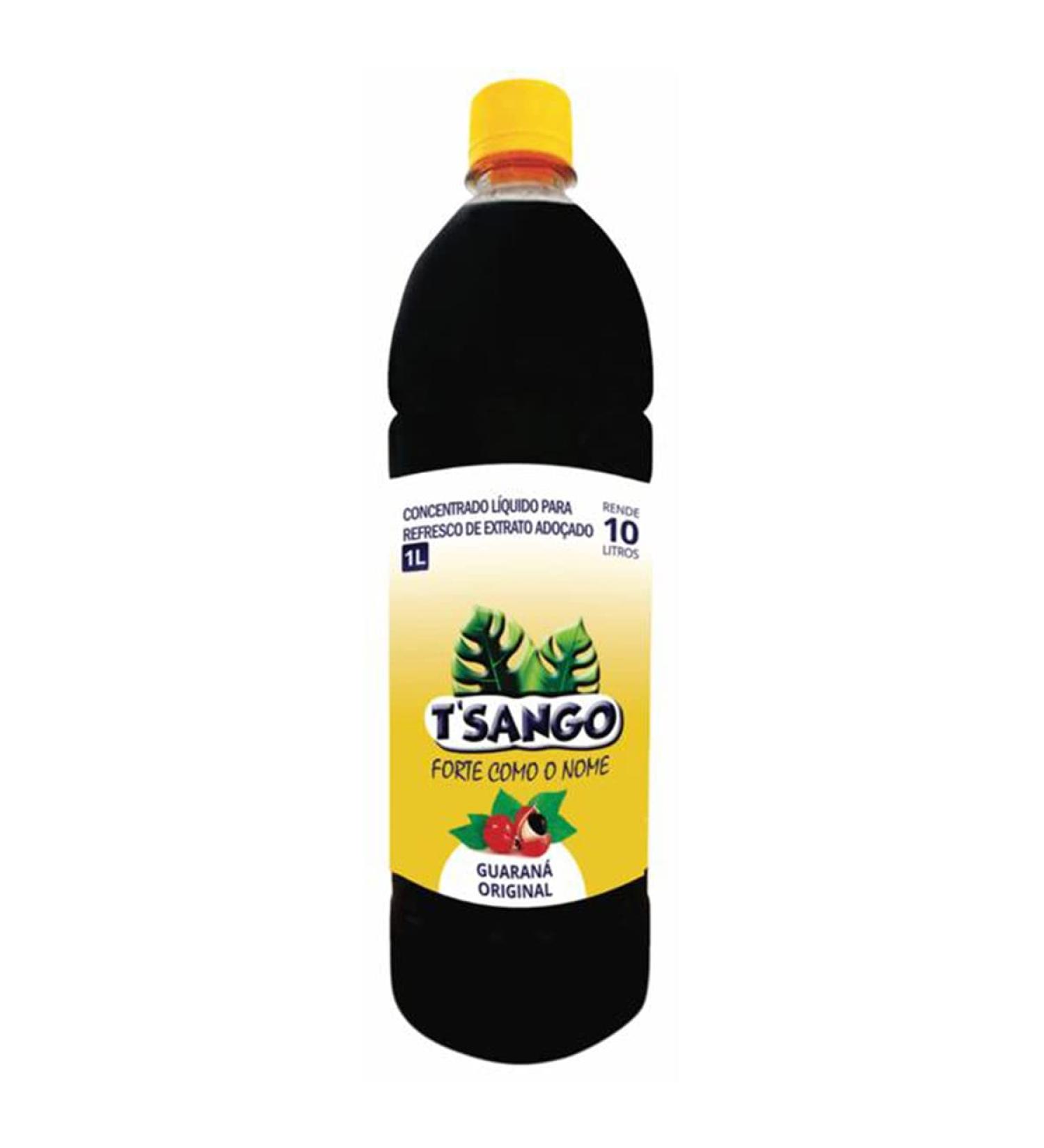 Original Brazilian Guaran Syrup T'SANGO 1L - Pack of 1 | Authentic Guarana Extract - Buy Online on SooperMarket.com