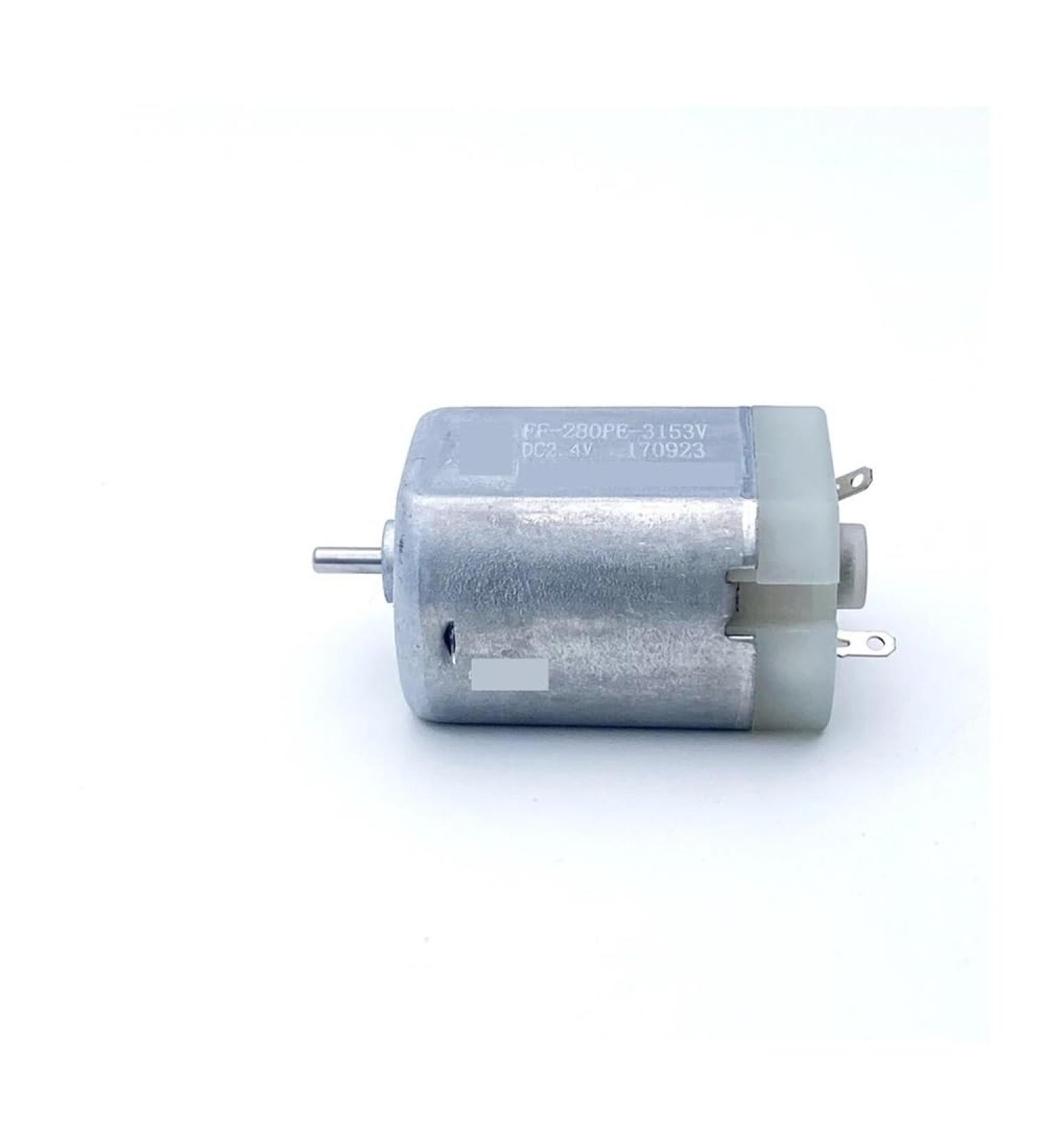 FF-280 DC 2.4V 3.7V Small DC Electronic Starter High Speed 2.4V-6V for Hairdresser Toy Hair Dryer Parts LABDIP(2.4V)