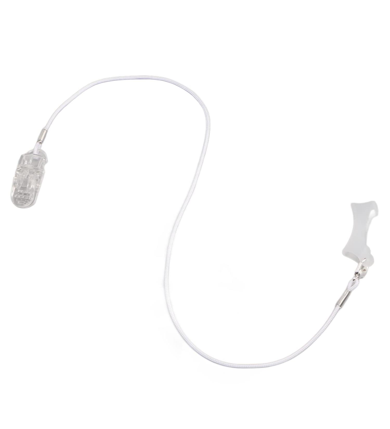 Lightweight Hearing Amplifier with Clip for Seniors - Stretchy White Cord Secure Fixation Prevents Loss - Ideal Muirnal Hearing Aid - Buy Online on SooperMarket.com