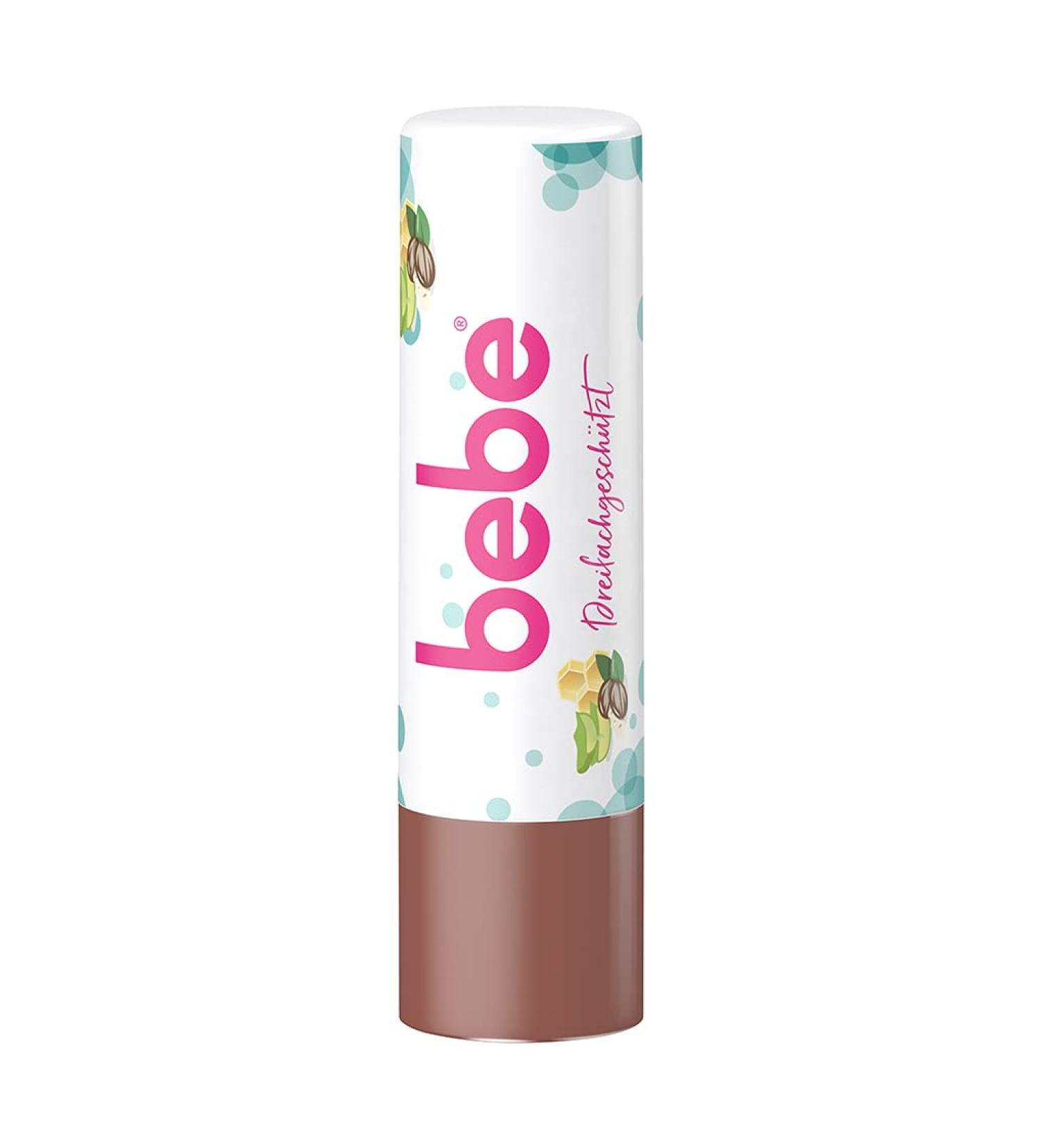 bebe Triple Protection Repair Balm Lip Balm with Shea Butter, Aloe Vera, and Beeswax - 4.9g - Buy Online on SooperMarket.com