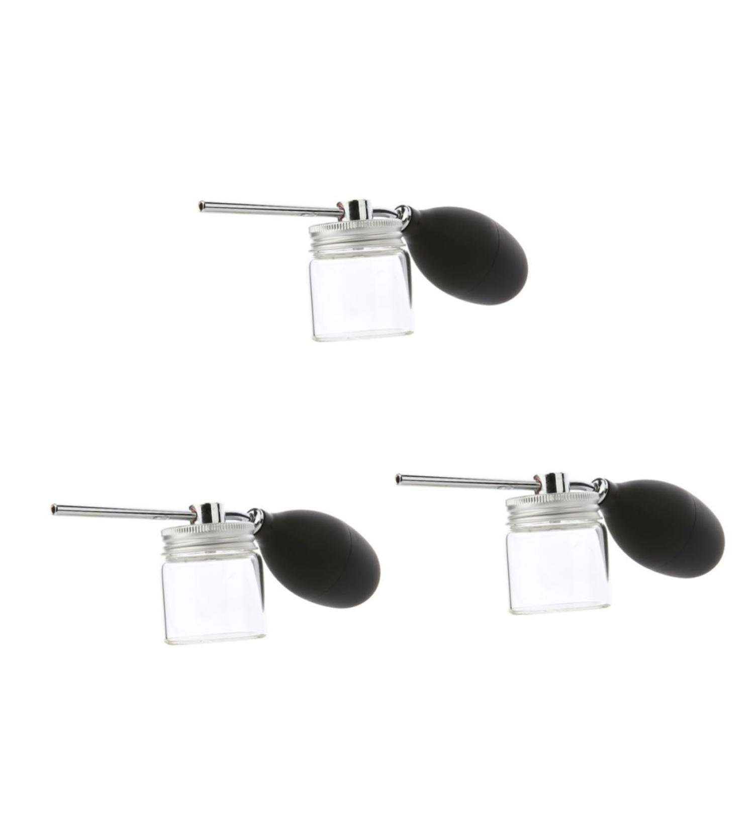 Baluue 3 Pcs Sprayer for Hair Building Hair Building Pump Sprayer Spray Fiber Applicator Powder Applicator - Buy Online on SooperMarket.com
