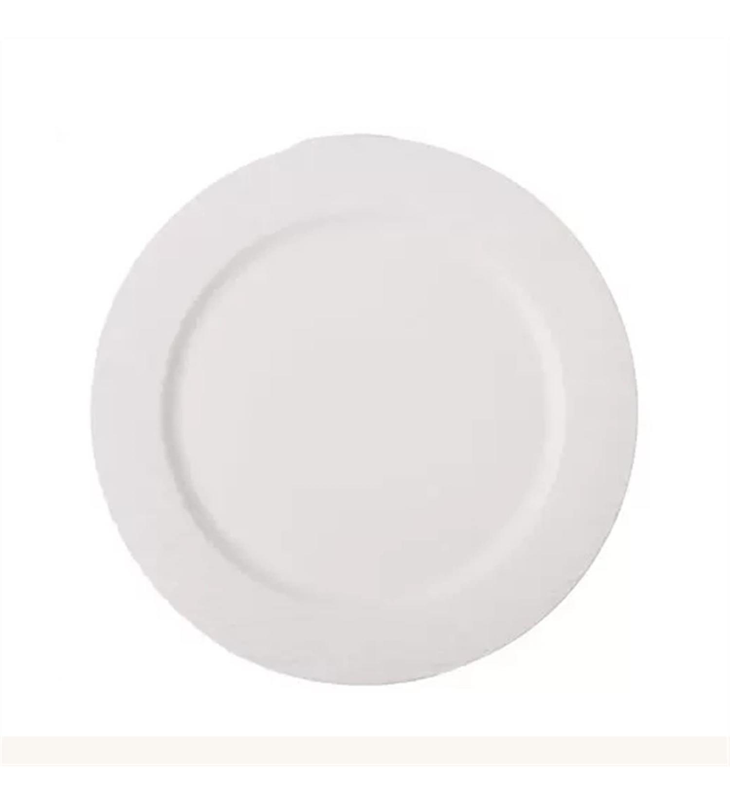 Dinnerware Dishes Plates Steak Plate Western Food Chinese Plate Household White Plate Simple Plate Breakfast Dessert Flat Plate Restaurant Kitchen Plate Dinner Restaurant Family Party Plates (Color : Medium White - Buy Online on SooperMarket.com