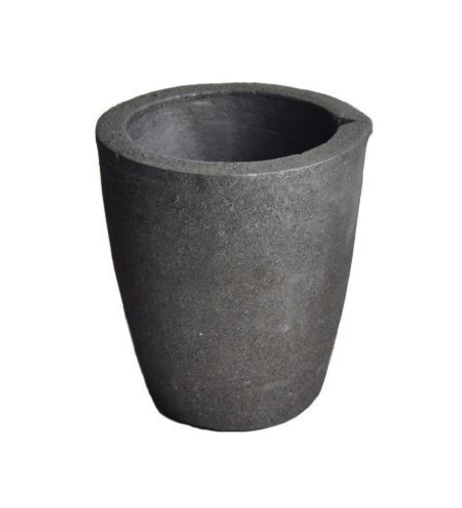 #3-6 Kg ProCast Foundry Clay Graphite Crucible Cup with Pour Spout for Melting Metal, 6kg Big Graphite Crucible, Propane Torch, Melting Furnace Casting Refining Gold,Silver,Copper, Iron,Brass,Aluminum