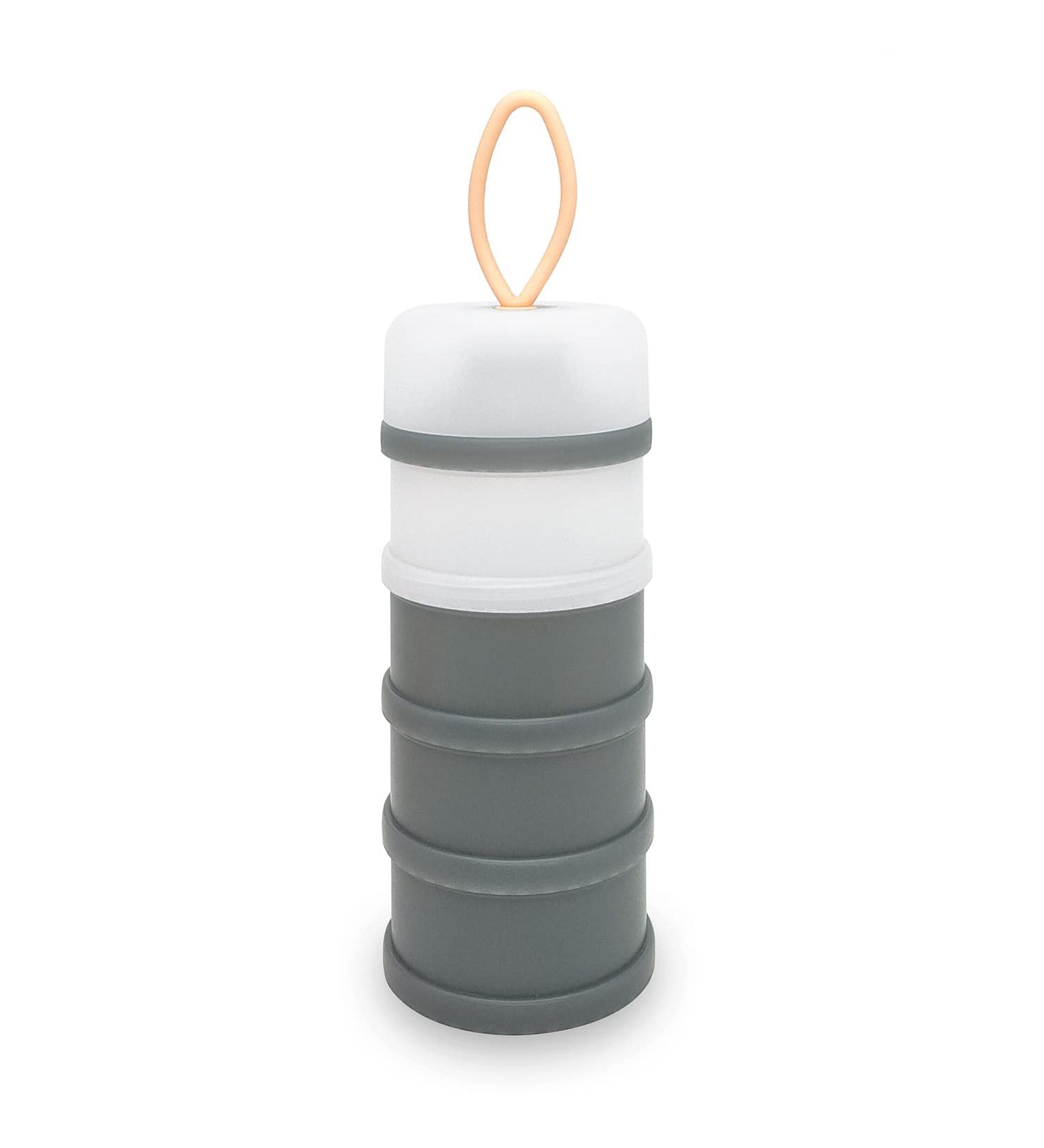 Nordlif Portable Milk Powder Dispenser Pot - Non-Spill, Stackable, BPA Free (4 Layers) - Buy Online on SooperMarket.com