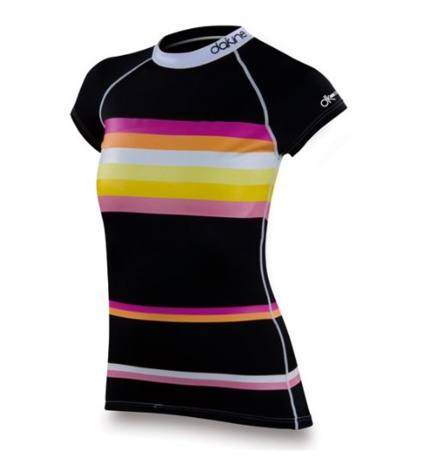 Dakine Girl's Tidal Cap Sleeve Rashguard Medium