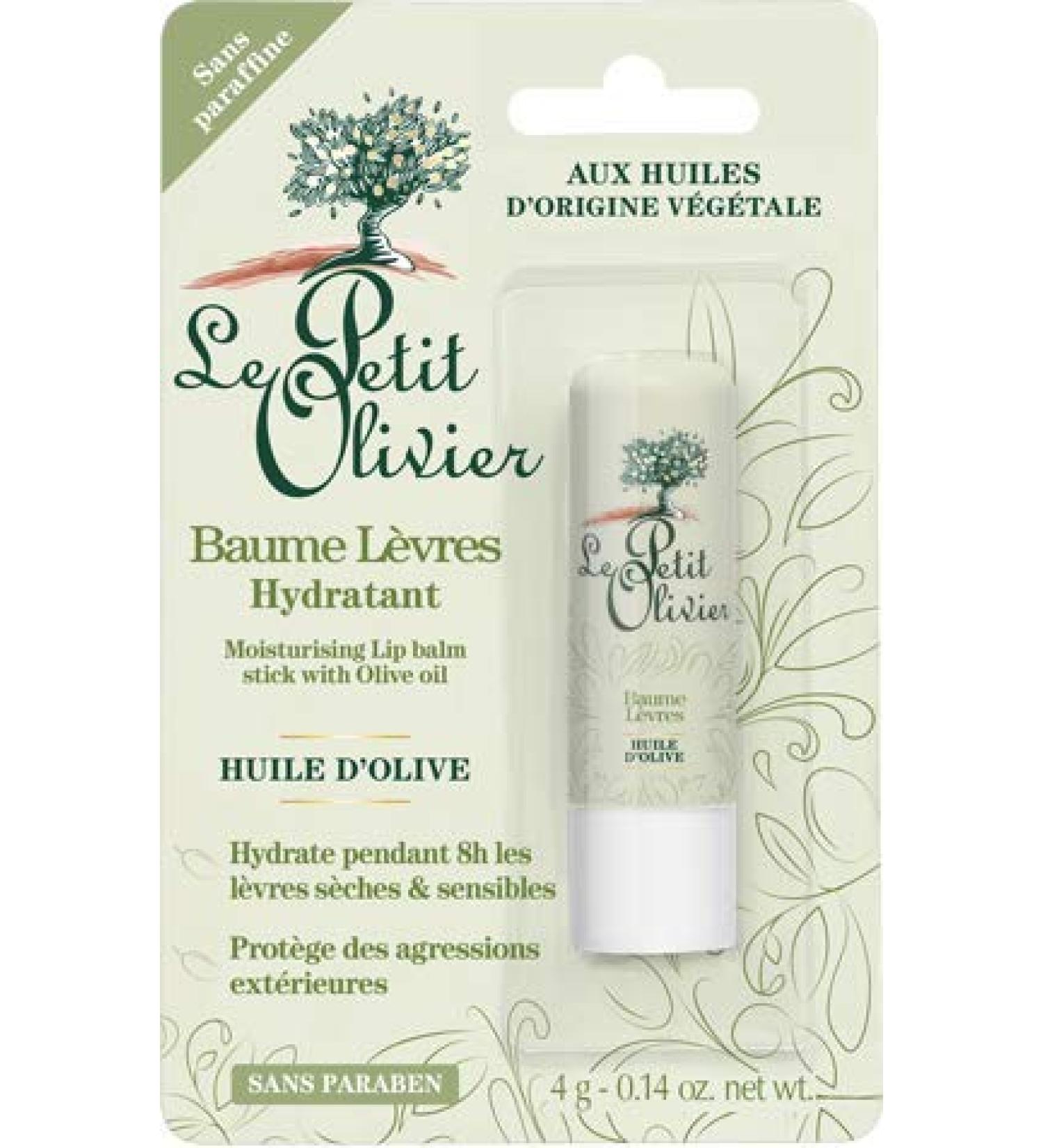 Le Petit Olivier - Lip balm with olive oil (Huile d'Olive) 4 g