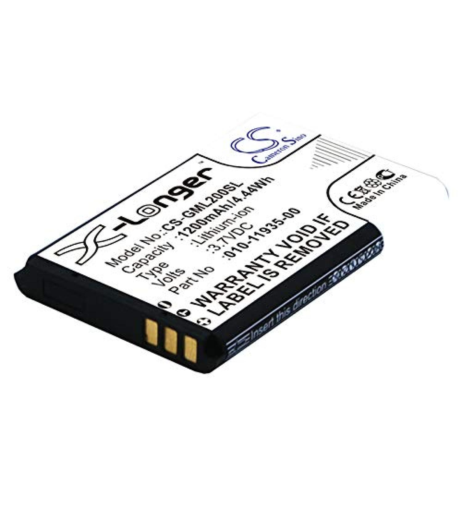 1200mAh Battery Replacement for 010-02184-01 010-01055-15 010-11935-00 (3.7V) - Best Rechargeable Battery for Electronics - Buy Online on SooperMarket.com