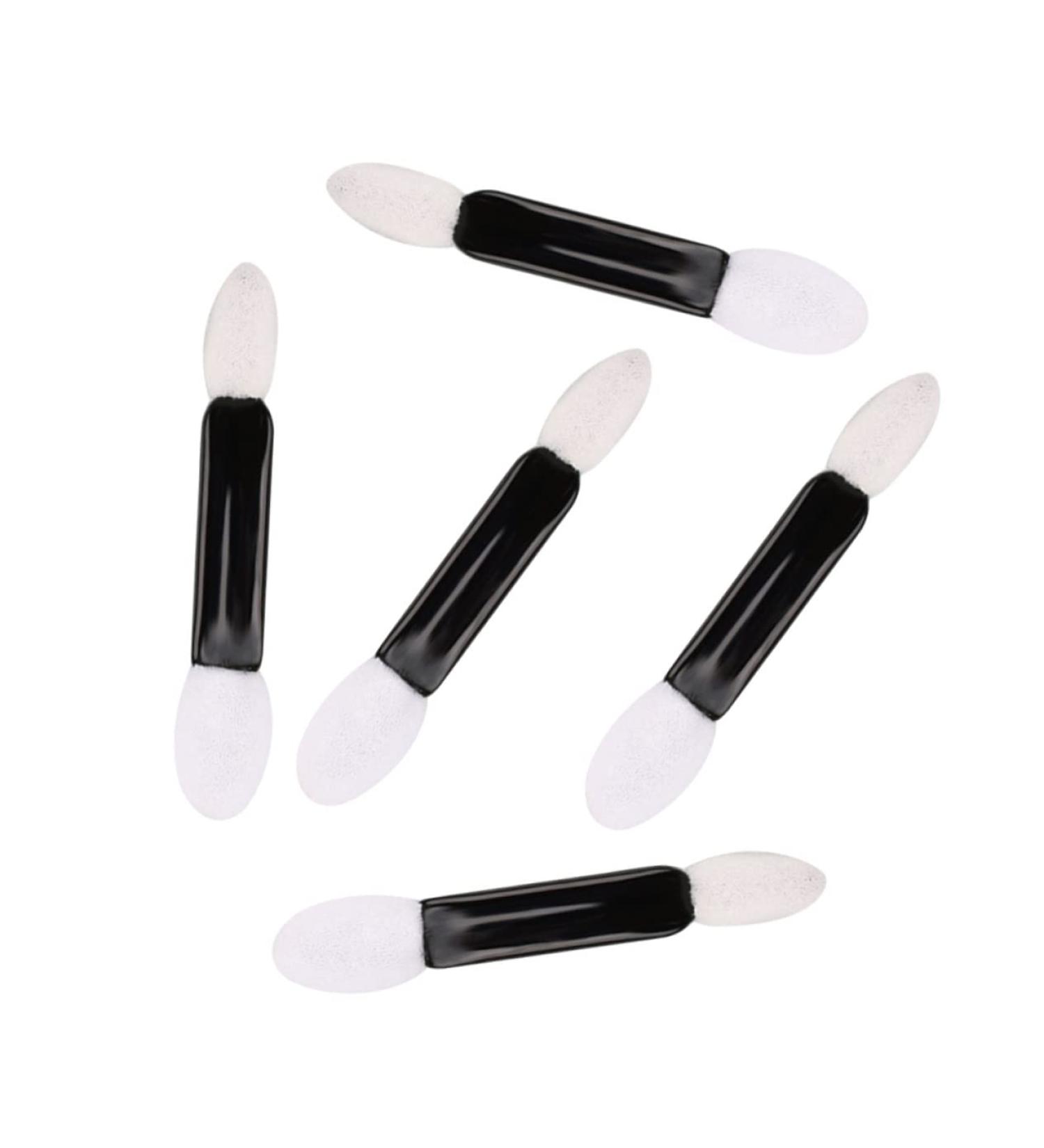 Baluue 50pcs Eye Shadow Applicator Double Ended Sponge Makeup Beauty Tool Kits Eyeshadow Applicator White - Buy Online on SooperMarket.com