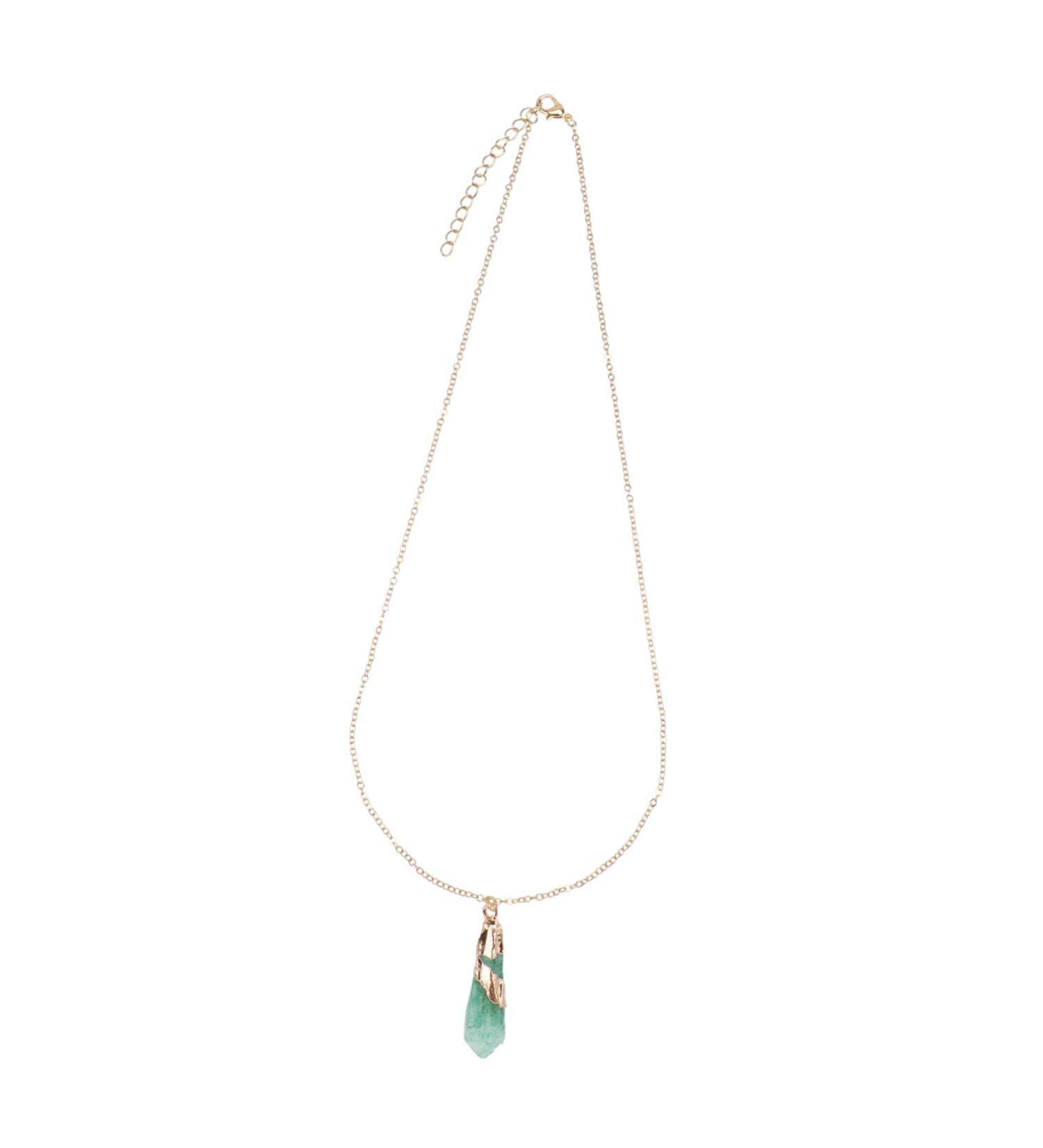KALLORY 1pc Crystal Rough Necklace Healing Crystal Necklace Clavicle Chain Neck Decoration Grace Miss Tennis - Buy Online on SooperMarket.com