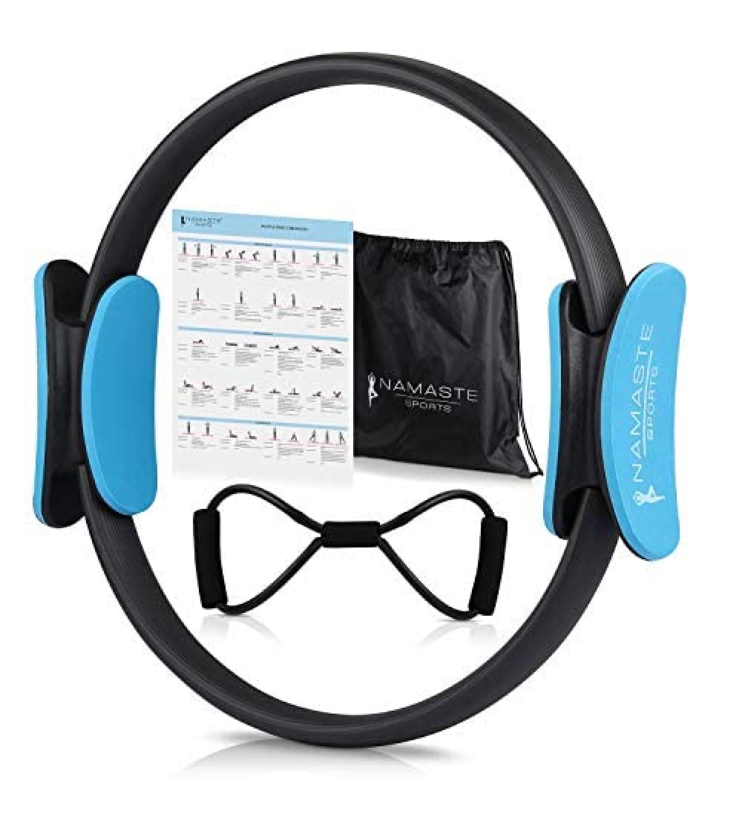 Namaste Sports Pilates Ring | Multifunctional Fitness Trainer with Dual Grip | Ideal for Belly Legs and Pilates Exercises - Buy Online on SooperMarket.com