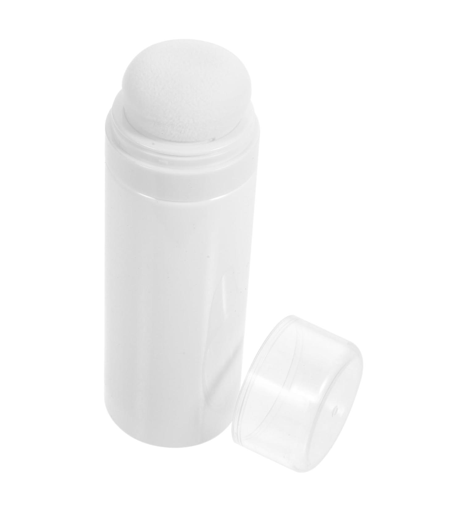 ibasenice Powder Puff Box Toiletry Travel Containers Powder Puffs for Face Powder Talcum Powder Holder Sponge White 14.8X4.8X4.8CM - Buy Online on SooperMarket.com