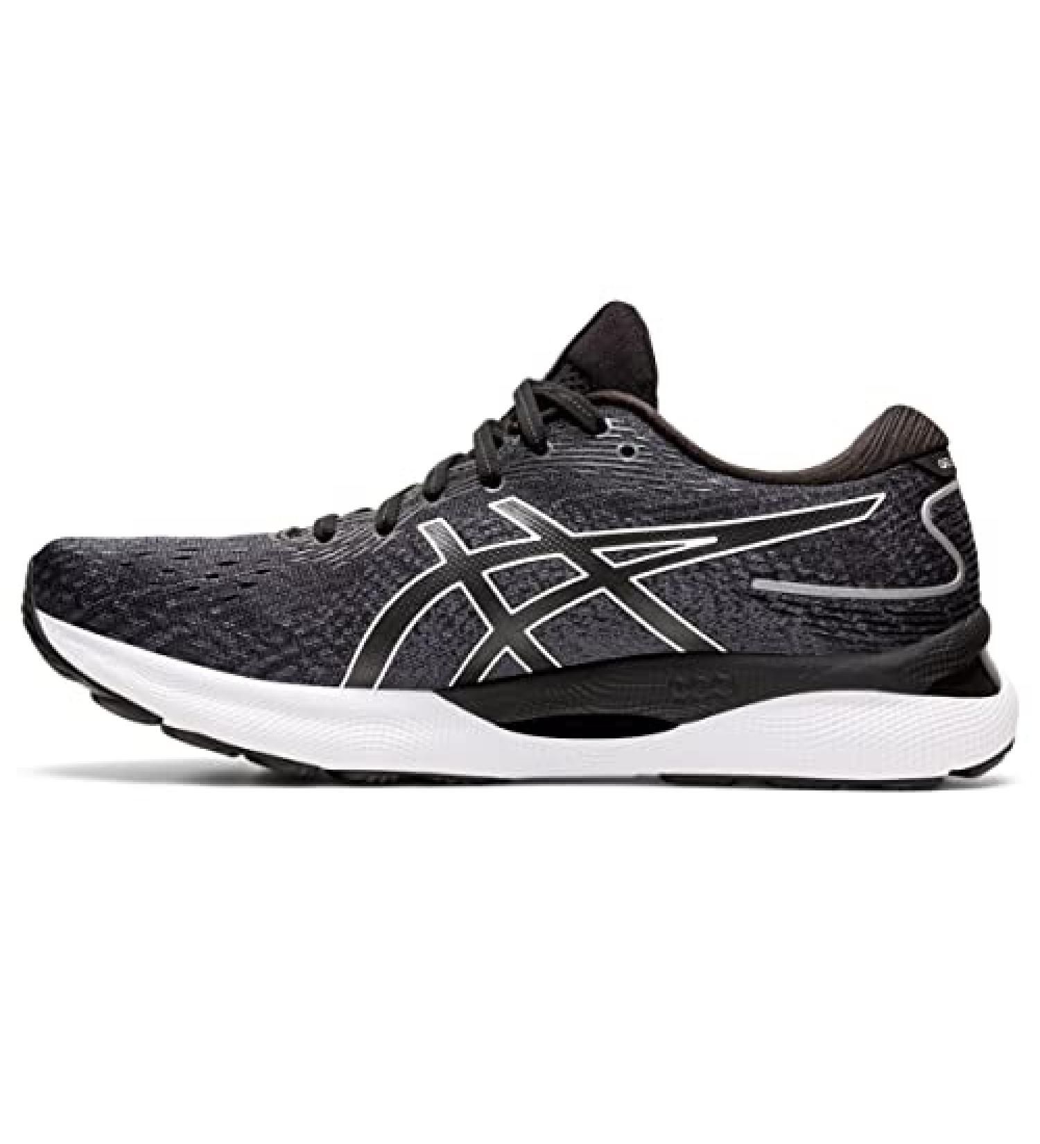 ASICS Men's Gel-Nimbus 24 Running Shoes 11 - Black/White - Buy Online on SooperMarket.com