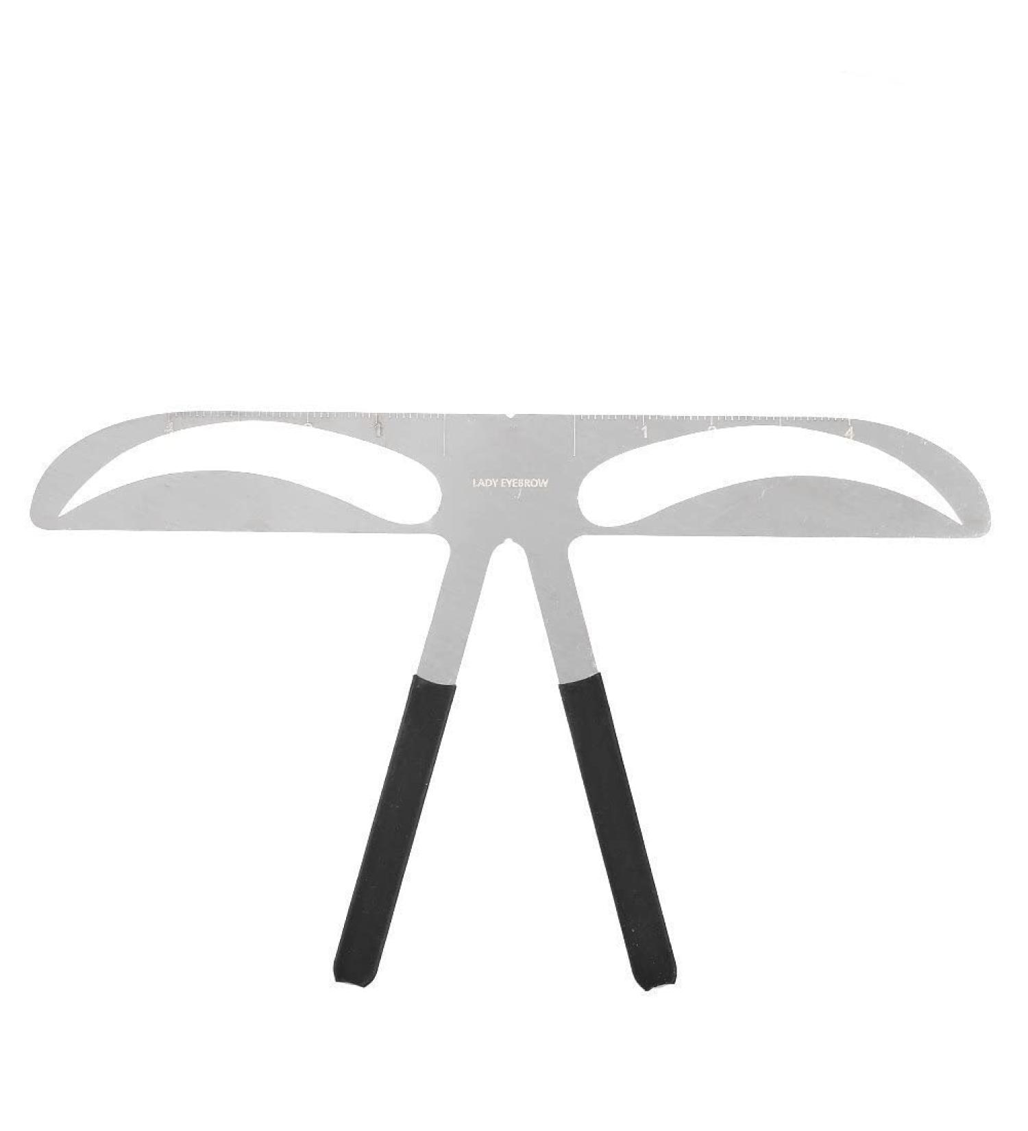 Professional Eyebrow Shaping Stencil - 3 Types | DIY Shaping Template for Perfect Eyebrows | Makeup Tool for Defined Ruler | Lady Eyebrow Stencil - Buy Online on SooperMarket.com