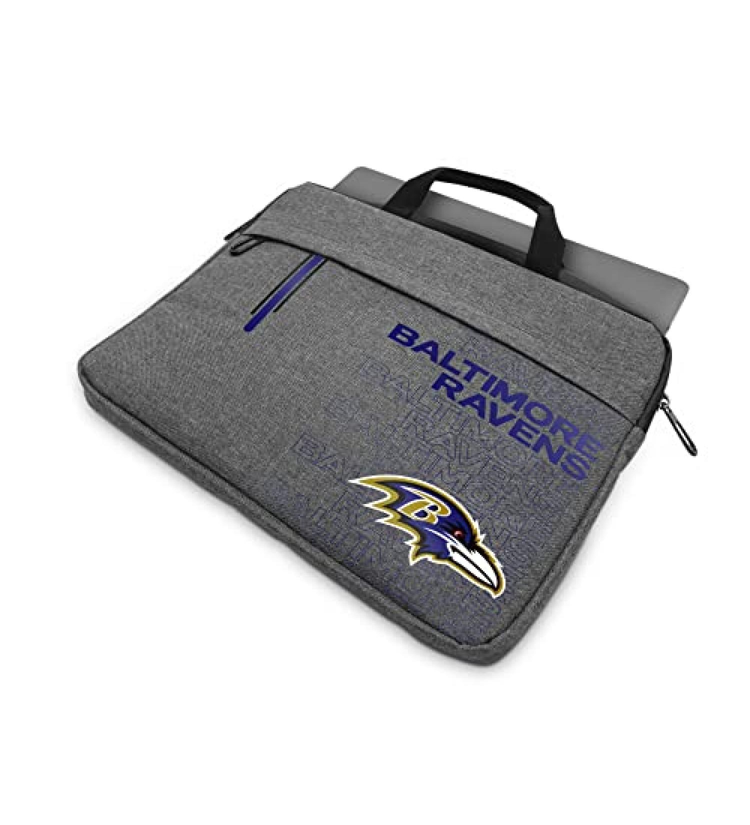 SOAR NFL Laptop Sleeve - Charcoal Grey | Officially Licensed NFL Merchandise - Buy Online on SooperMarket.com