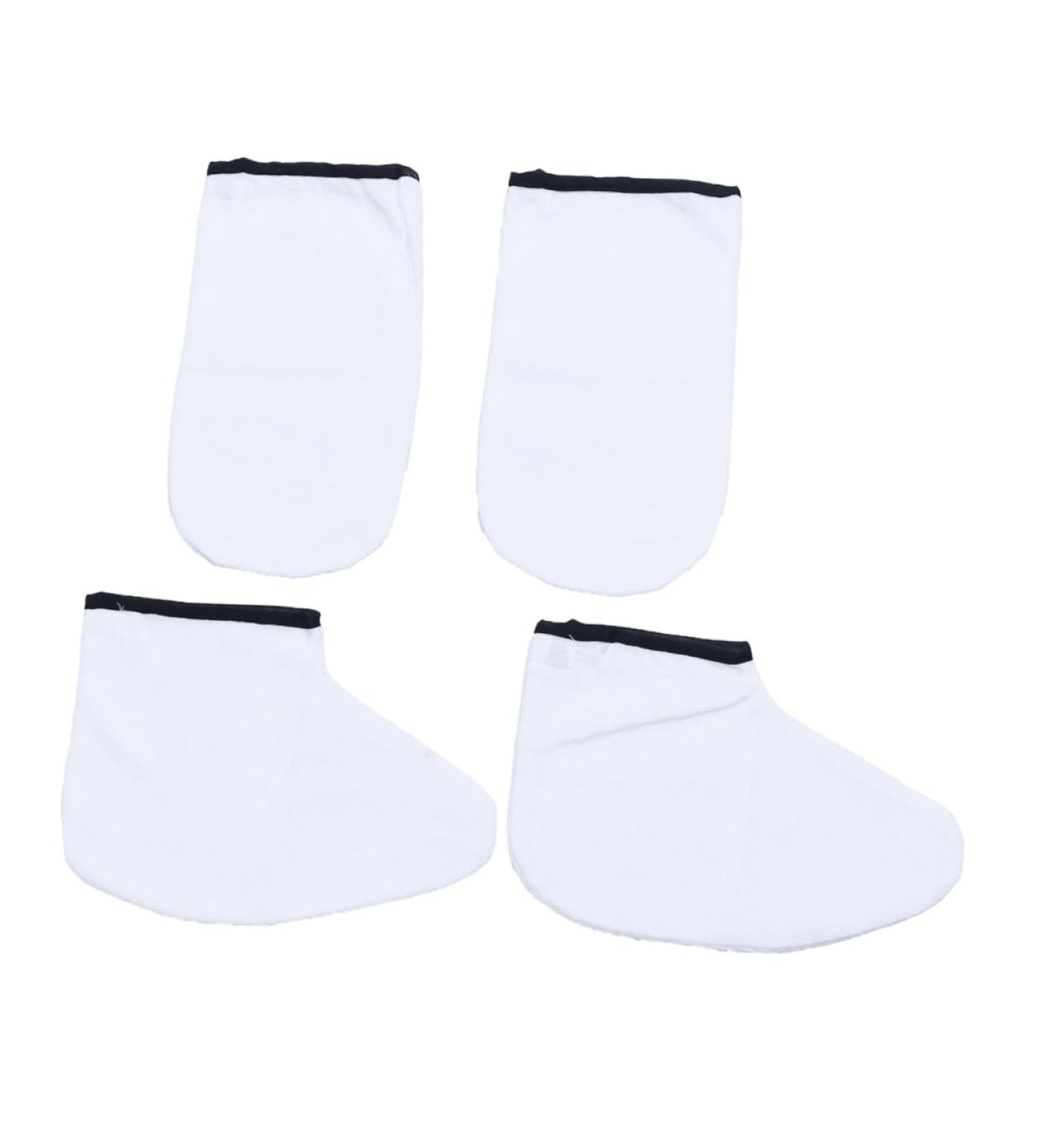 minkissy 2 Pairs Wax Gloves Wax Bath Hand Mitts Paraffin Wax Mitts Insulated Gloves Paraffin Wax Bath Gloves & Booties Paraffin Bath Cloth Gloves Insulation Cotton Take a Bath - Buy Online on SooperMarket.com