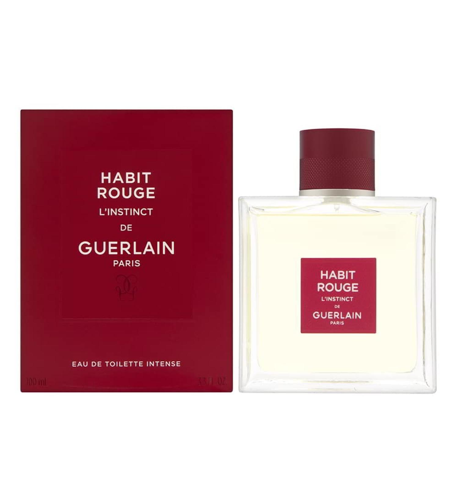 Guerlain Habit Rouge L'instinct EDT 3.3 Oz 100 ml