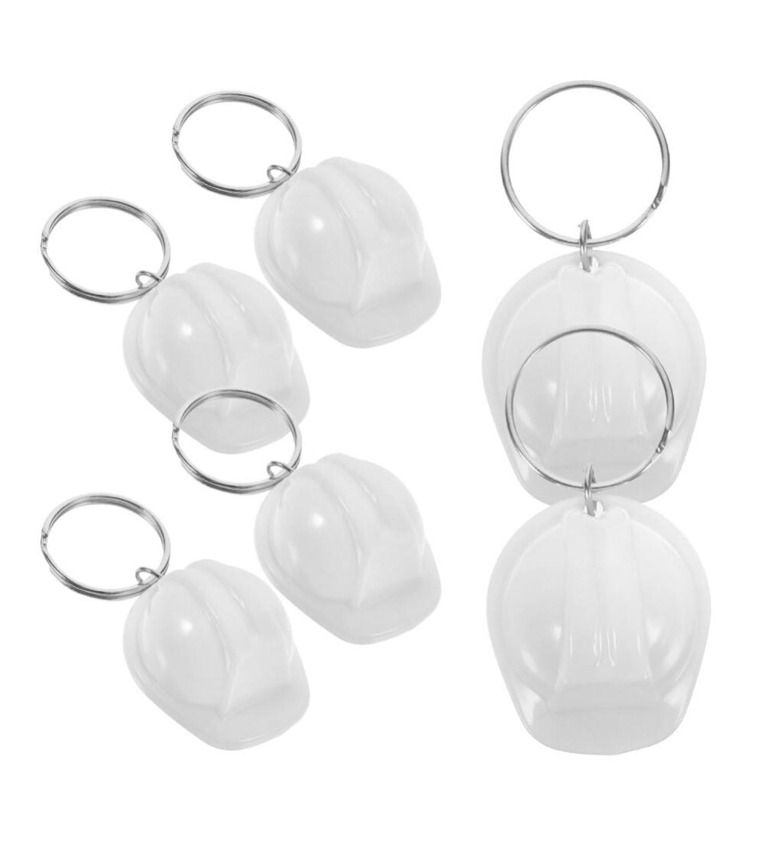 IMIKEYA Construction Hat Keychain 6pcs Mini Helmet Key Rings Safety Helmets Hard Hats Pendant Charms Construction Party Favors - Buy Online on SooperMarket.com