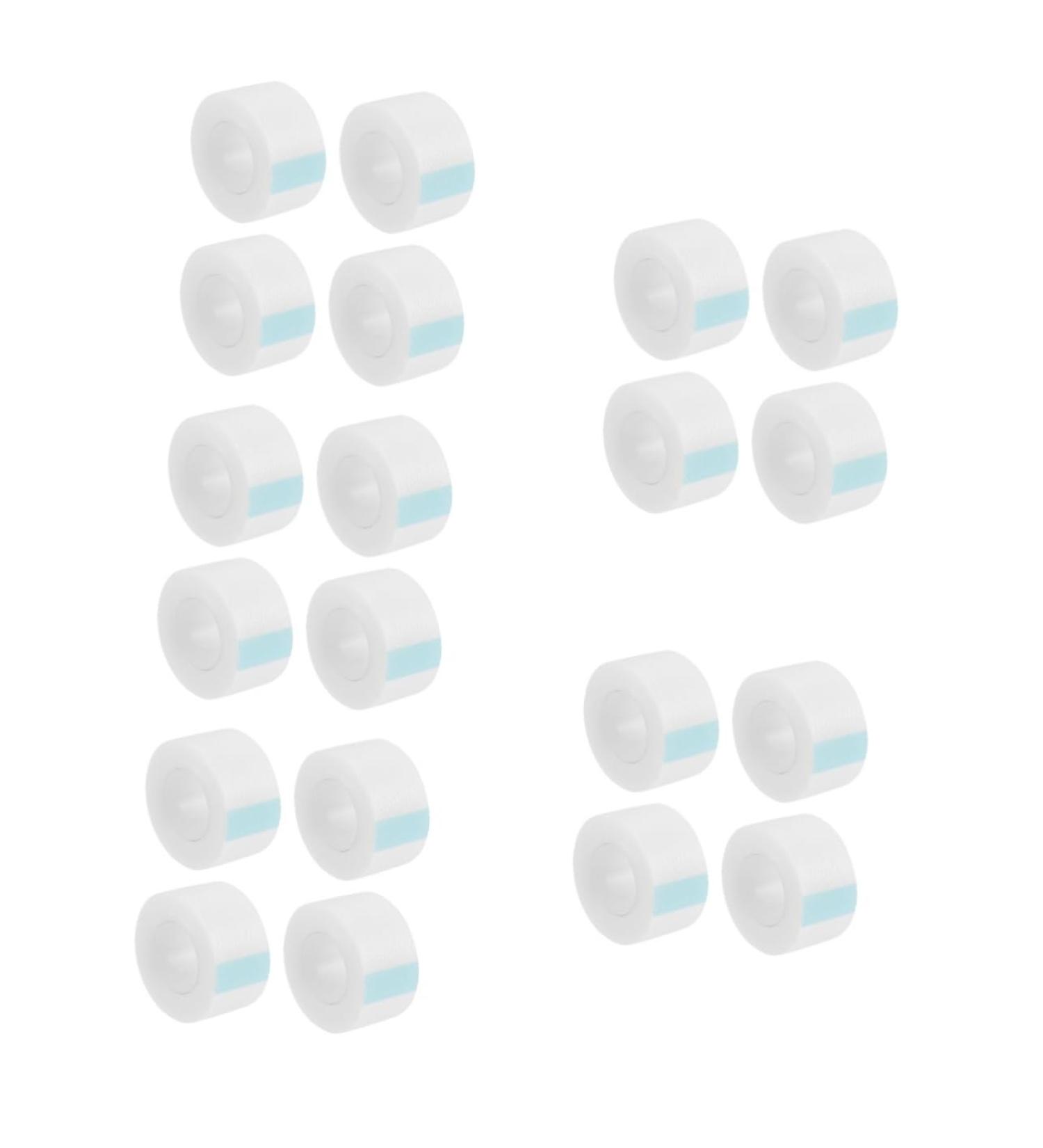 minkissy 20 Rolls Eyelid Tape - Clear Duct Tape for Eye Lift Invisible Eyelash Adhesive Keychain Holder | Medical Beauty Stickers - Buy Online on SooperMarket.com