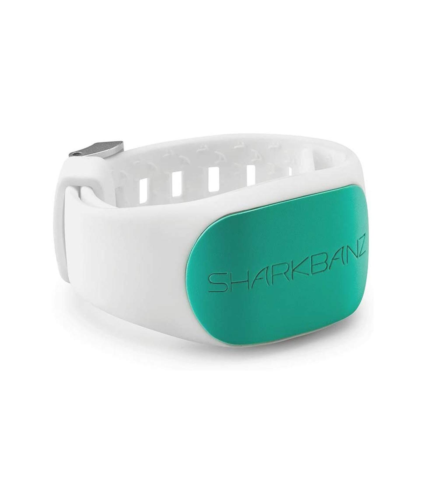 SHARKBANZ 2 Magnetic Shark Repellent Band - White/Seafoam | For Swimming, Surfing, Diving, Snorkeling & Ocean Sports - Buy Online on SooperMarket.com