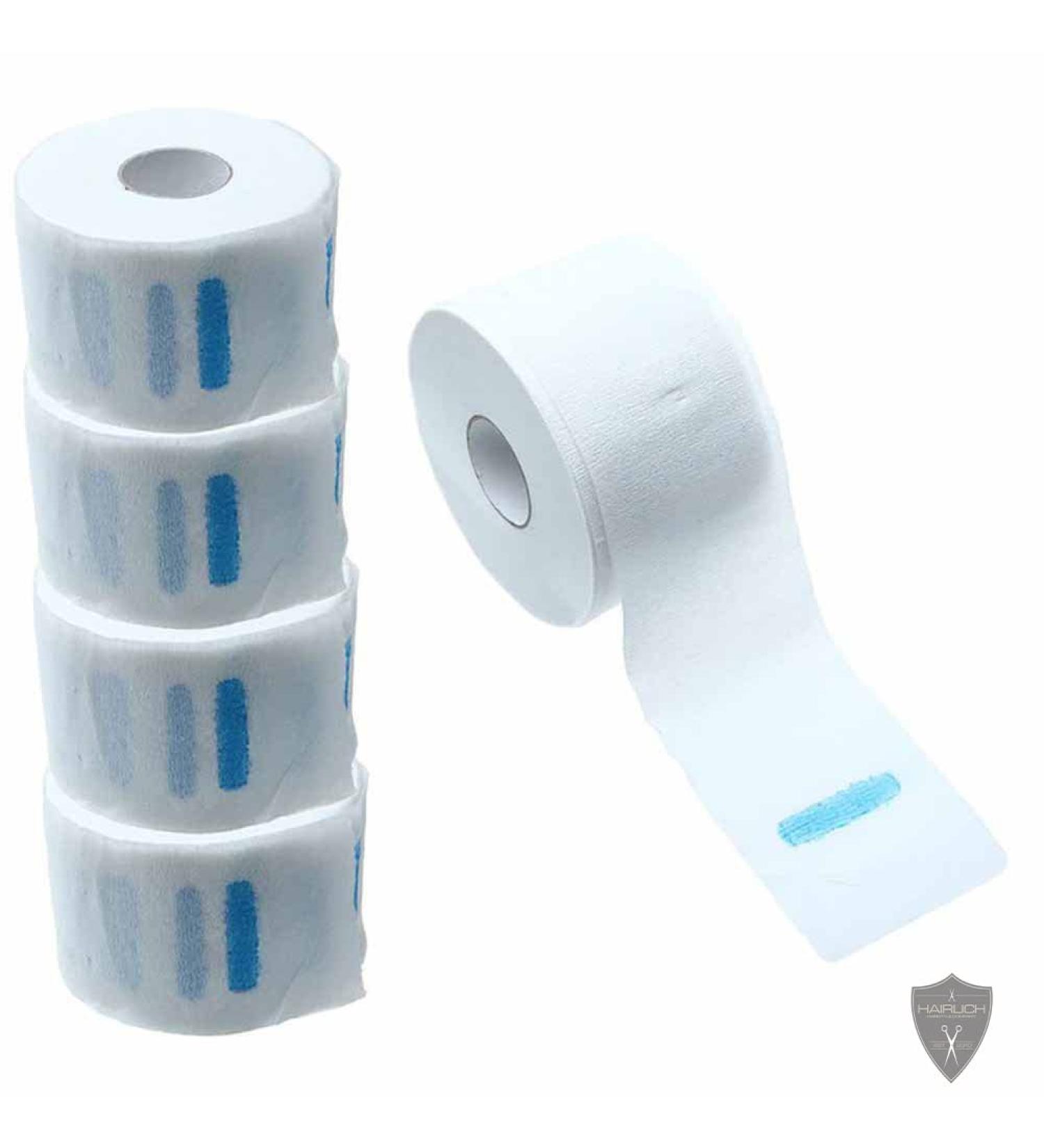 Hairlich Barbershop Hairdressing Collars for Protection Against Hair Hygienic Neck Protection Disposable Crepe Paper for Neck Hairdressing Supplies Neck Paper 1 Rod - 5 Rolls 500 Sheets - Buy Online on SooperMarket.com
