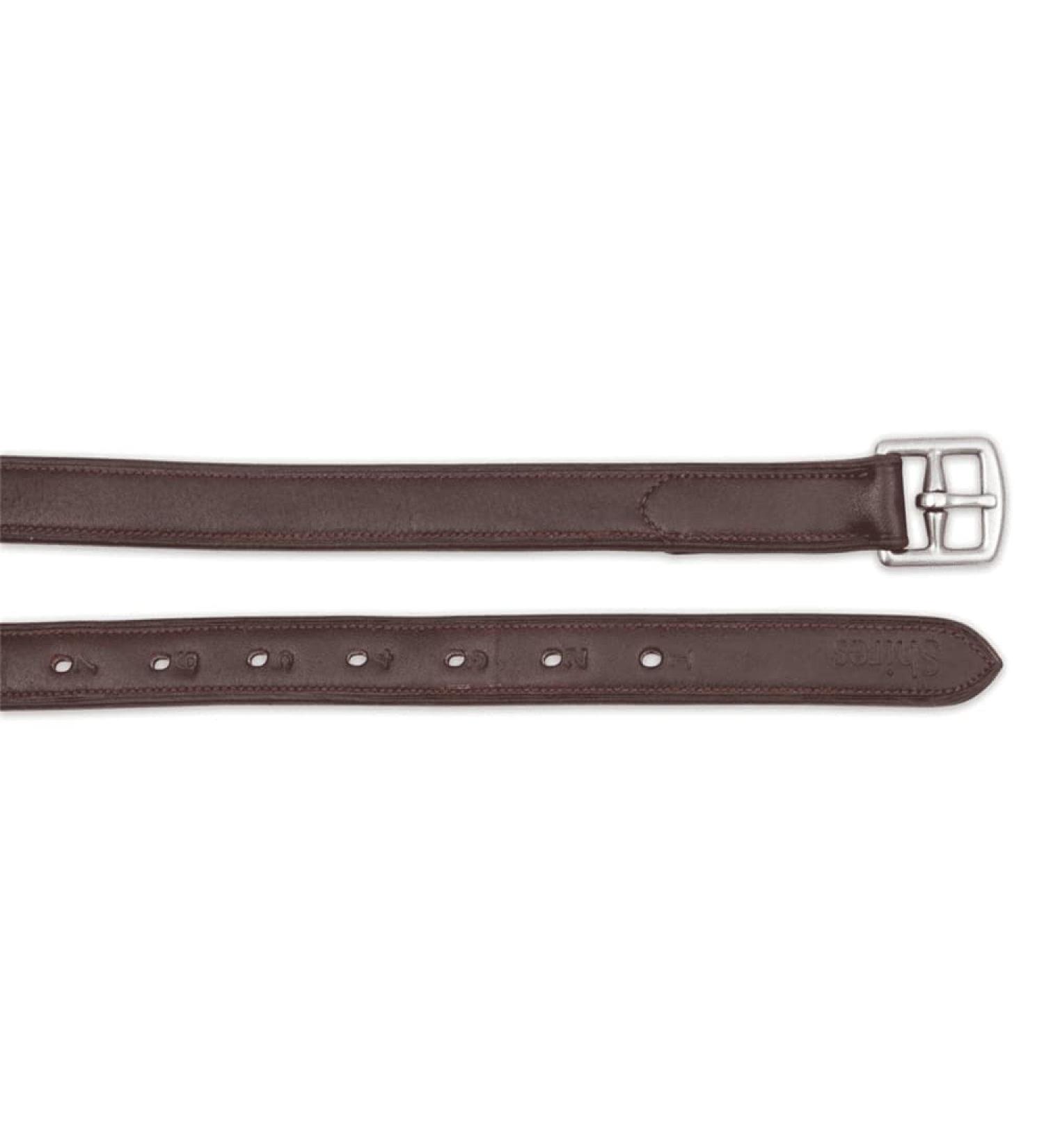 Shires Blenheim Non Stretch Stirrup Leathers 48"x1" Havana