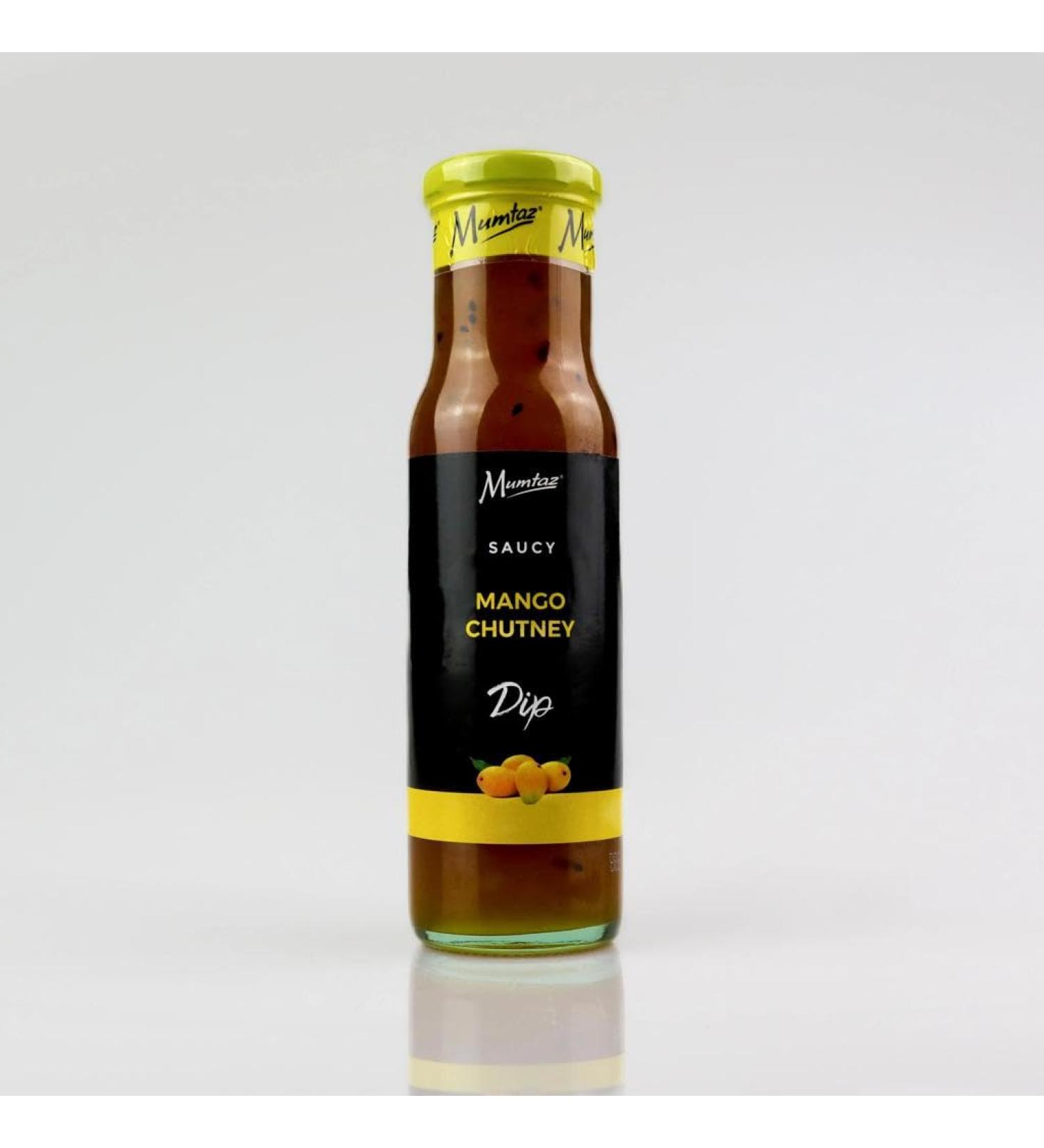 Mumtaz Saucy MANGO Chutney Dip 295g Ideal For Dipping Dressing & Spreading. - Buy Online on SooperMarket.com