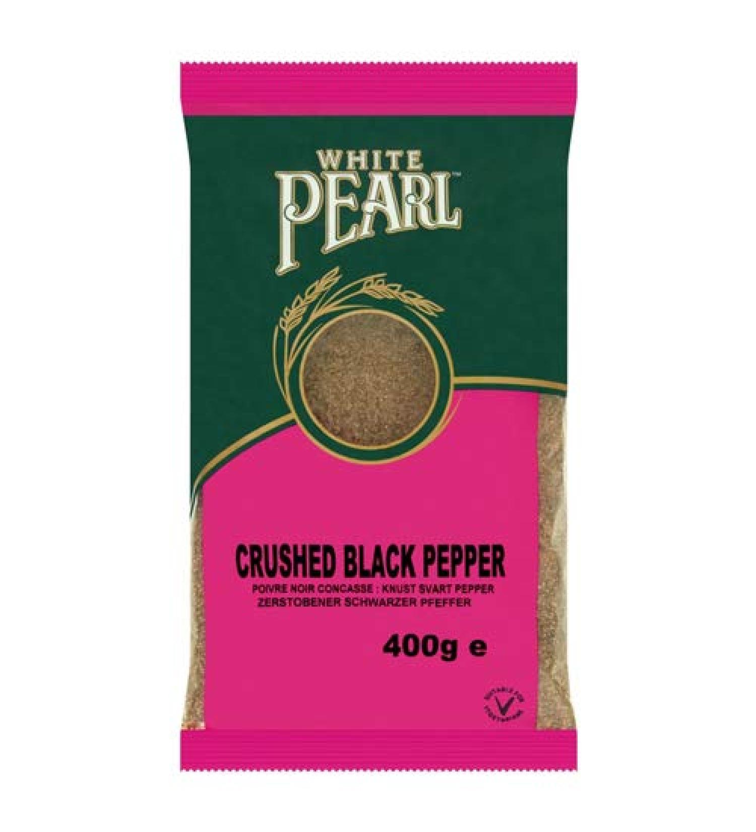 White Pearl Crushed Black Pepper - 400g